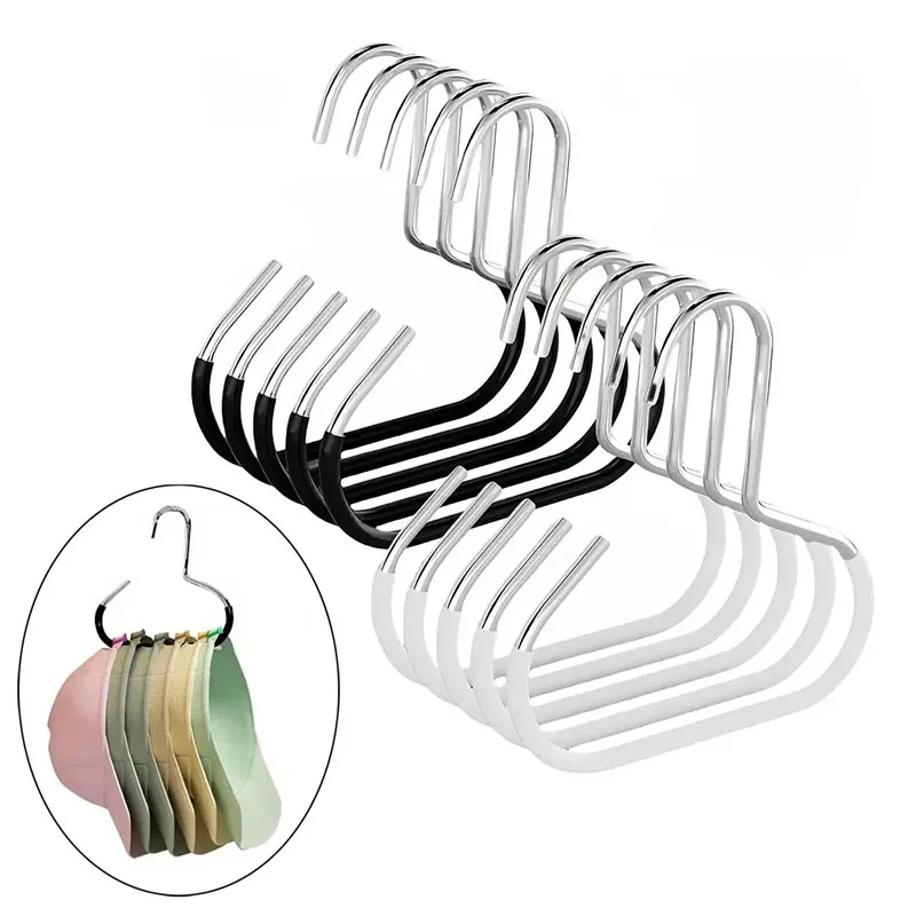 non slip stainless steel baseball cap holder wall mount hat organizer