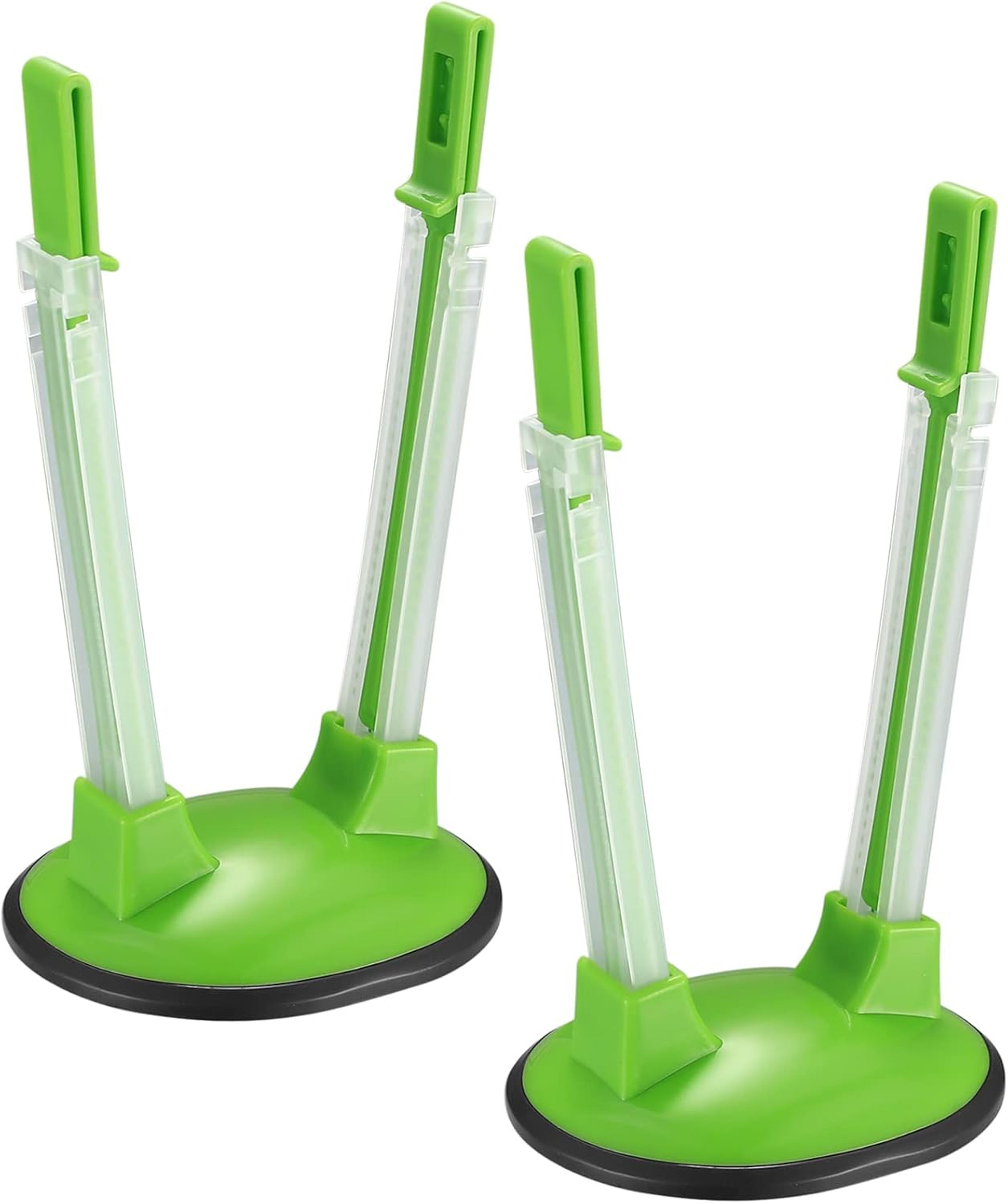 freezer bag holder stand adjustable food storage bag organizer