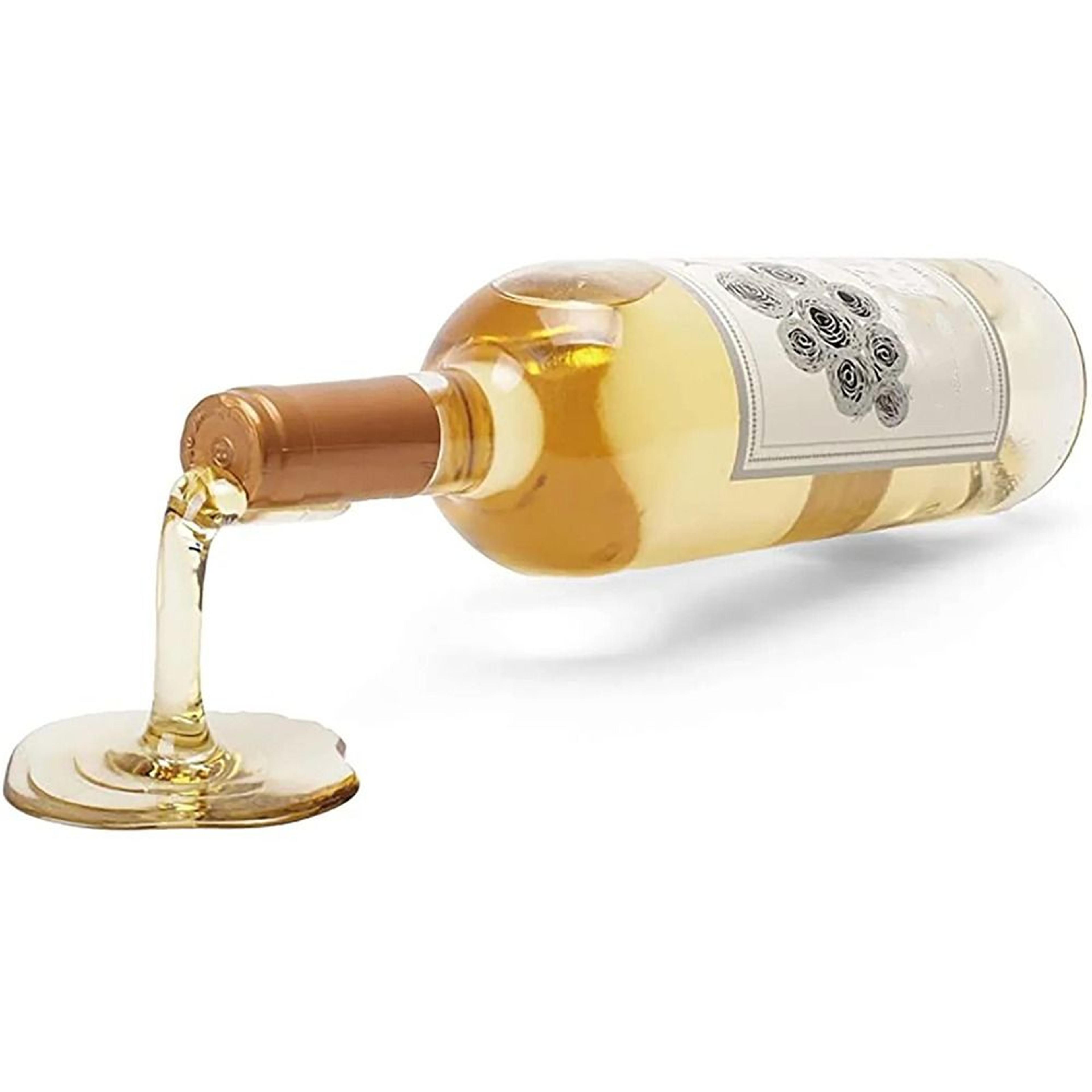 spilled wine bottle holder creative wine rack decorative stand for home bar decor