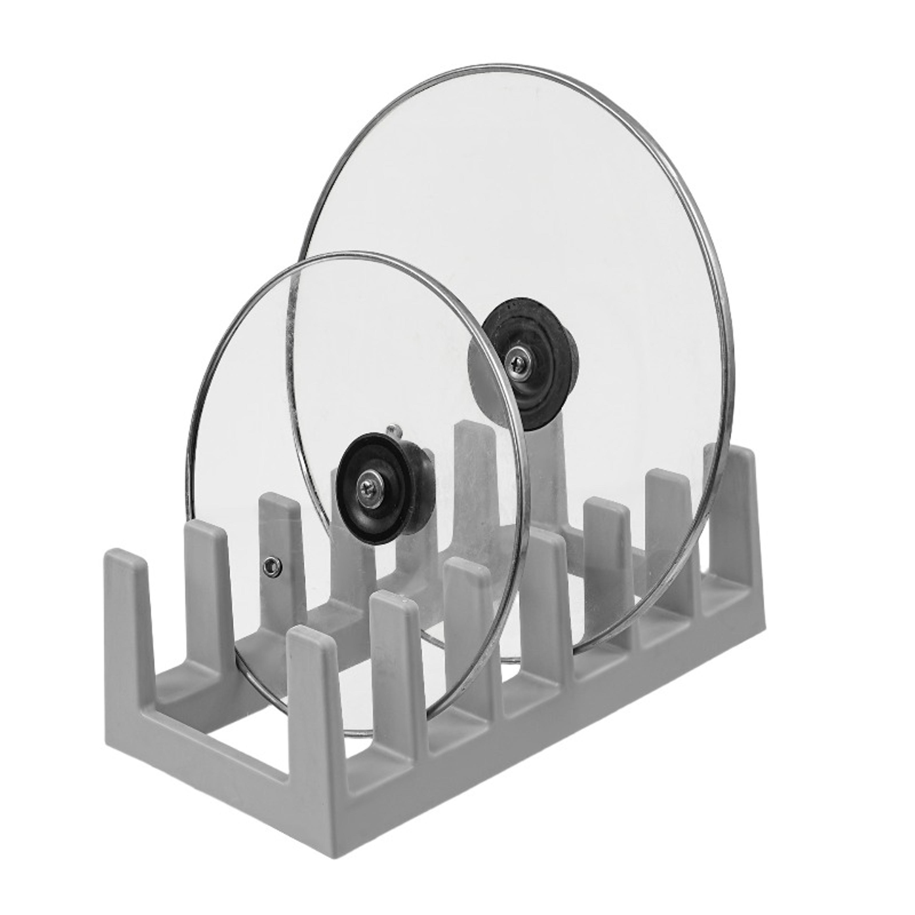 adjustable pot lid organizer rack kitchen storage holder for plates bowls and cookware