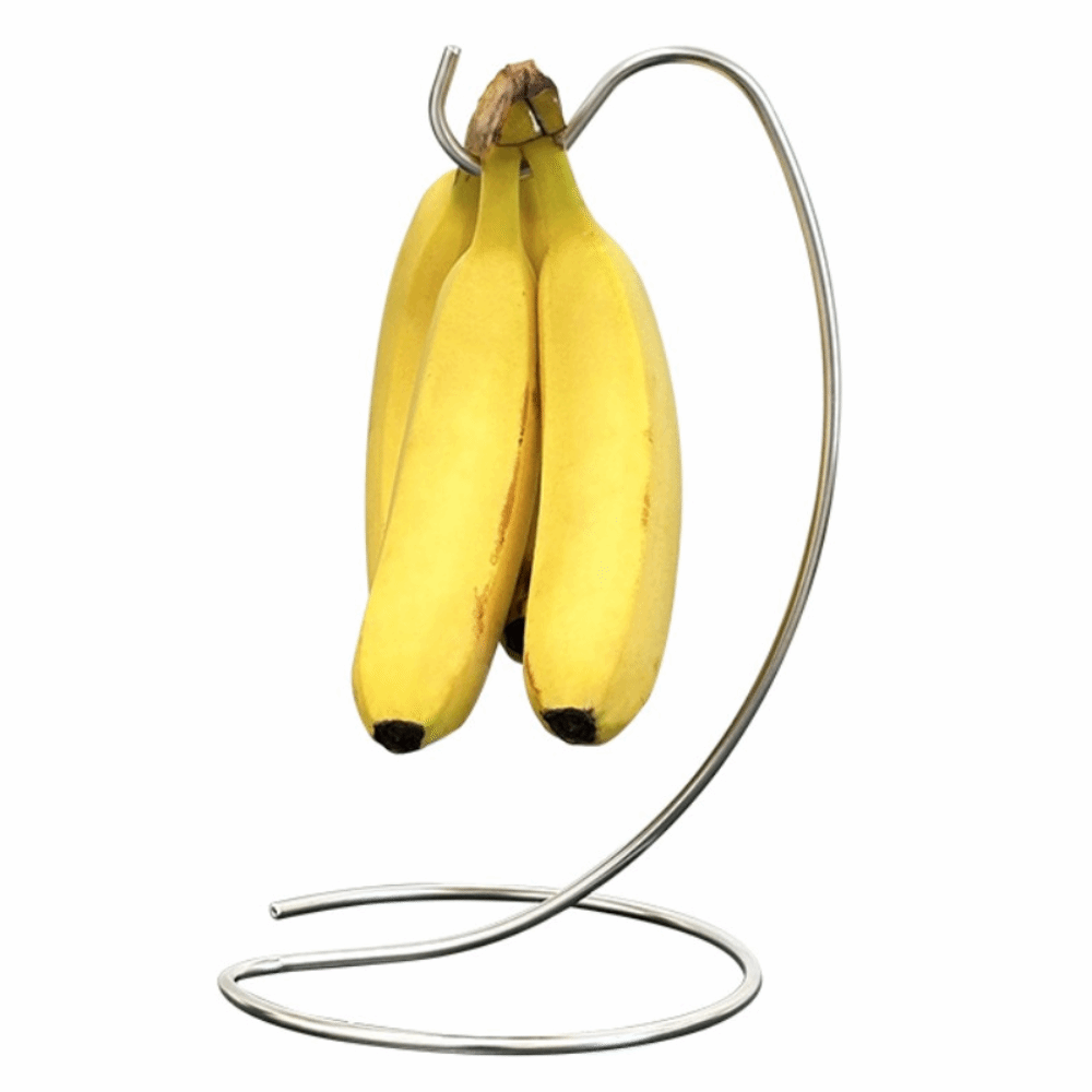 freshlift metal banana hanger stand for countertop fruit storage