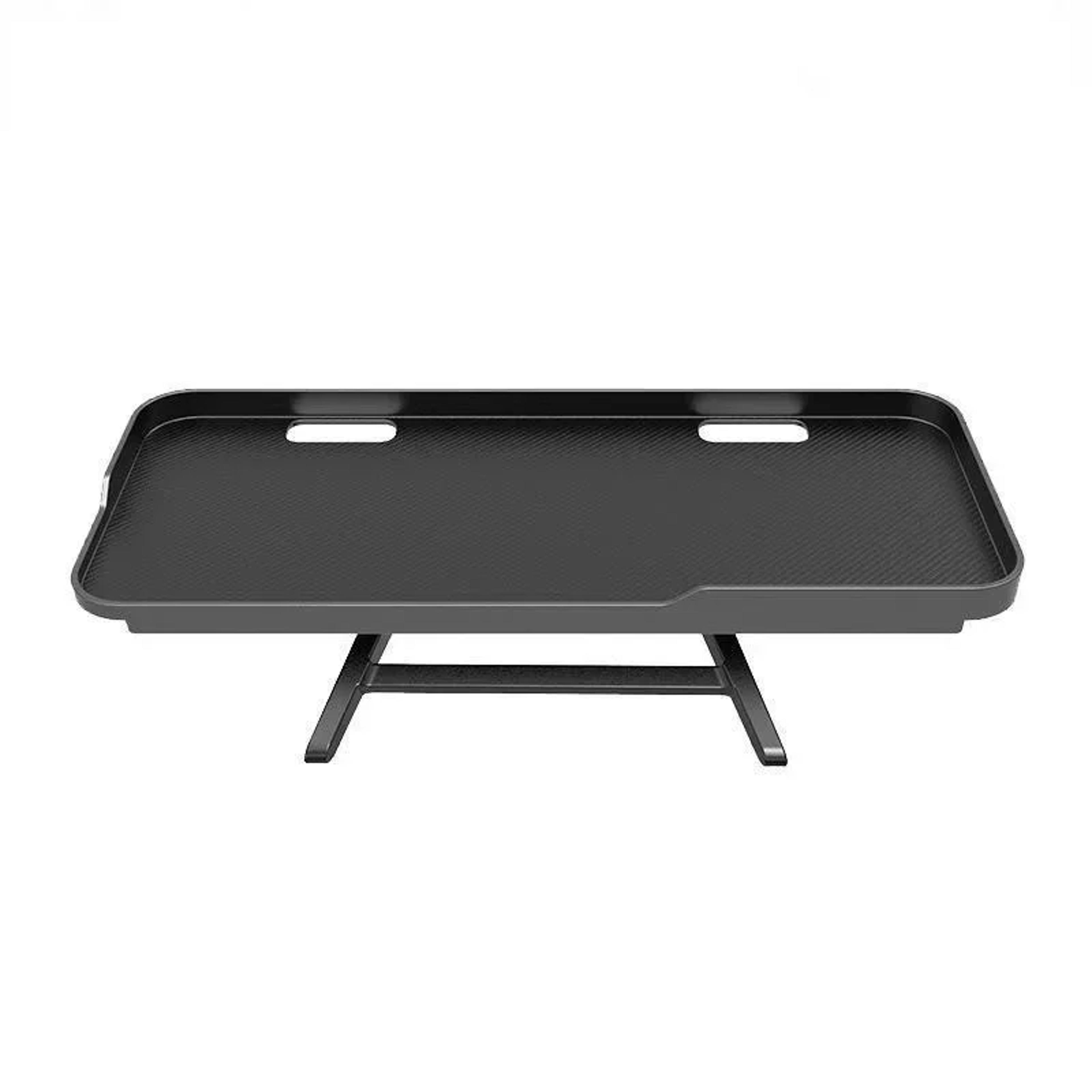 adjustable monitor top shelf foldable tv screen storage organizer
