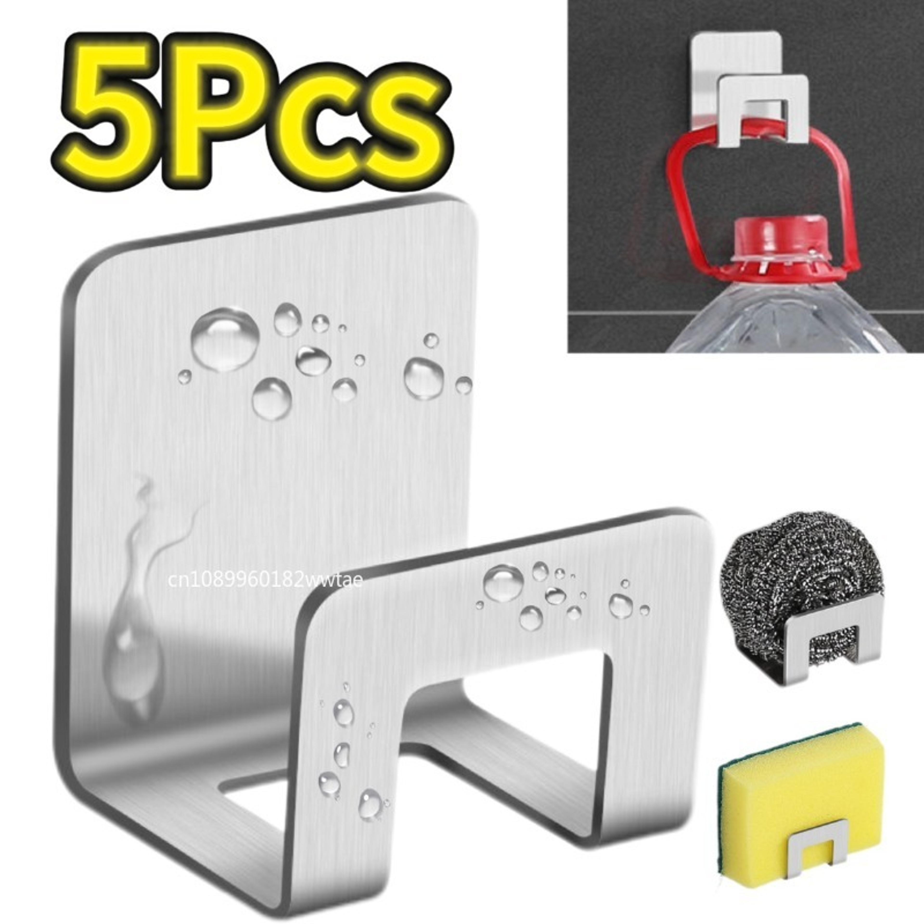 stainless steel sink sponges holders self adhesive kitchen sink organizer