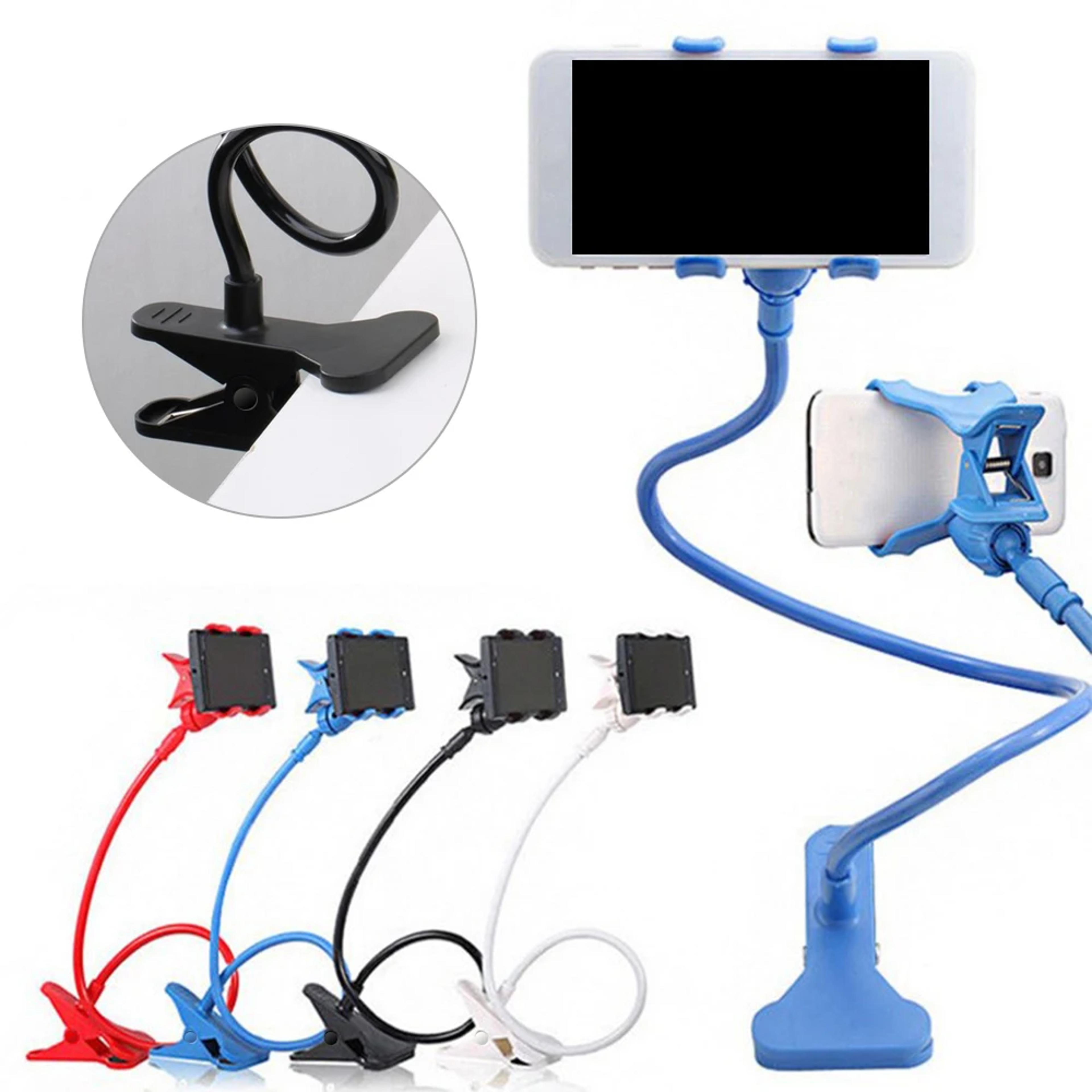 universal flexible phone holder clamp adjustable lazy stand for desk bed and home