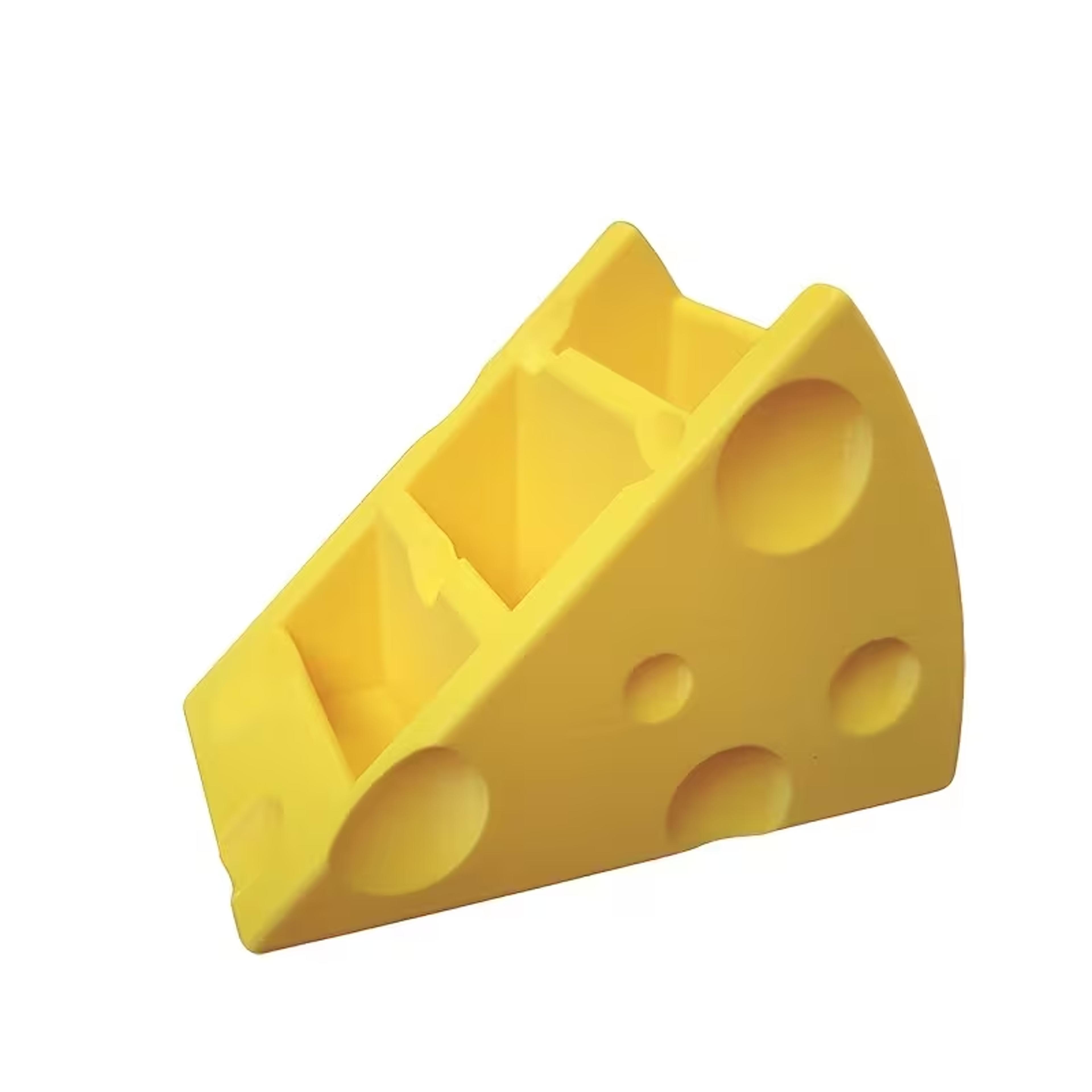 cheese shaped remote control holder cute desktop organizer for home office