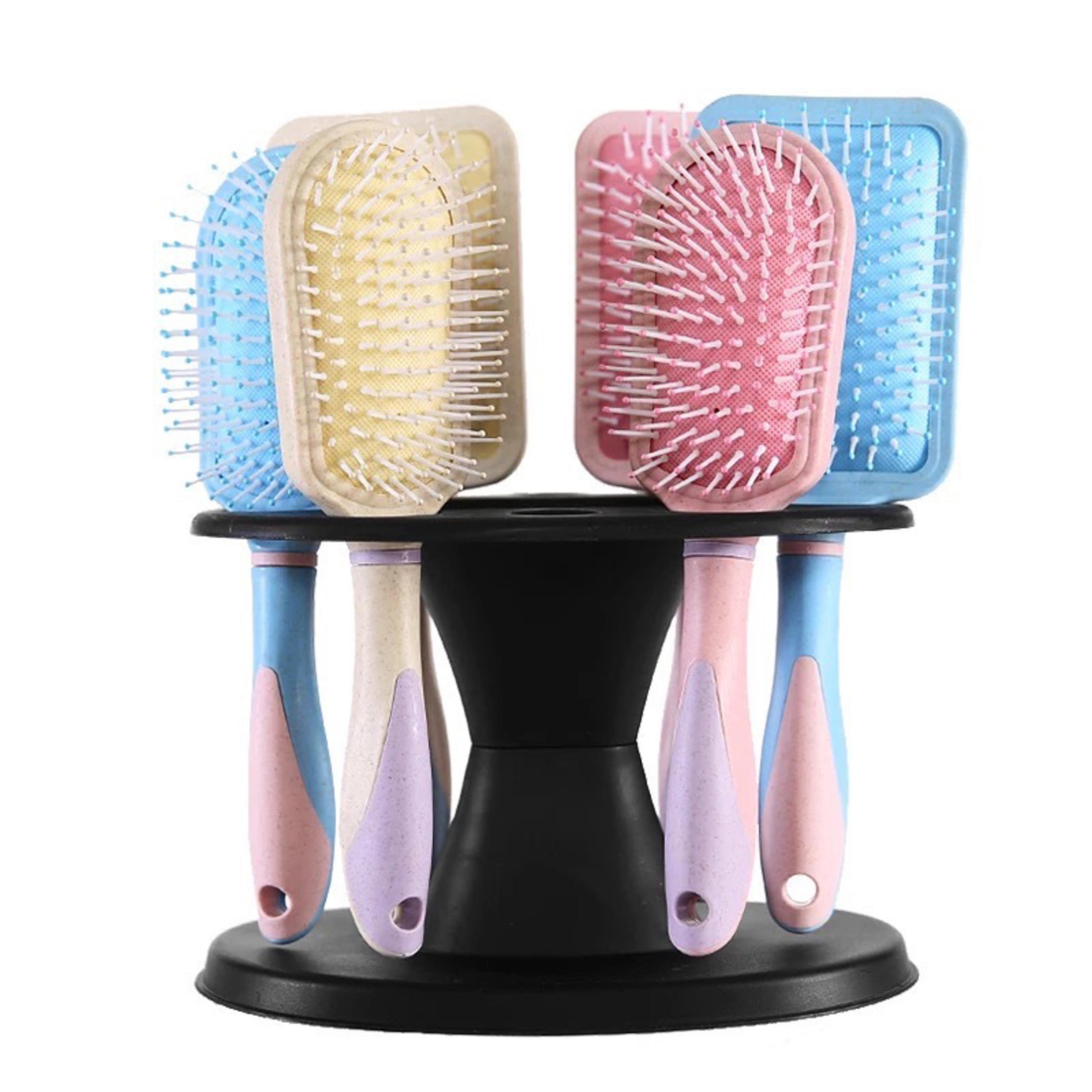 salon comb organizer stand hair styling tool holder rack