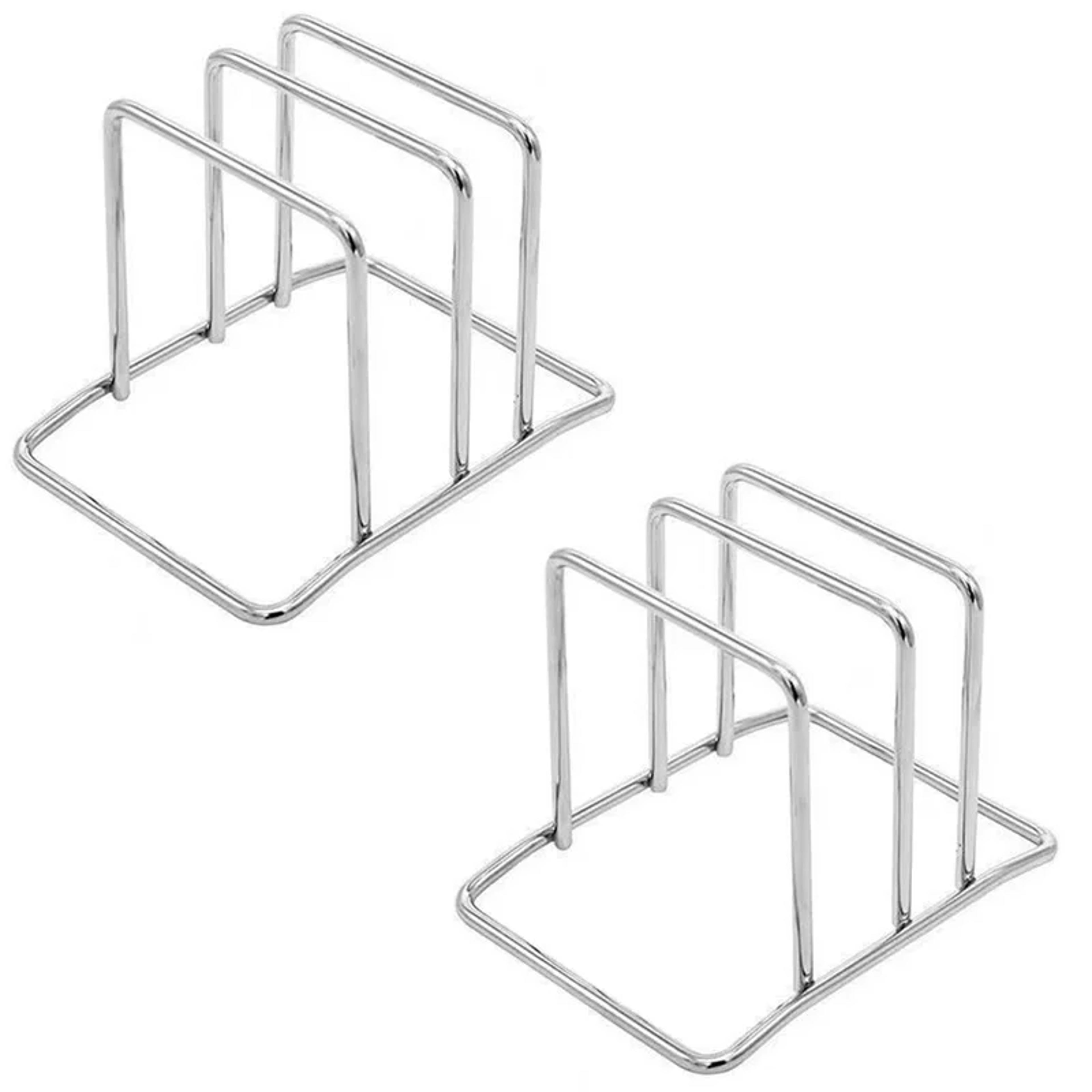 stainless steel cutting board holder rack kitchen counter organizer for lids and boards