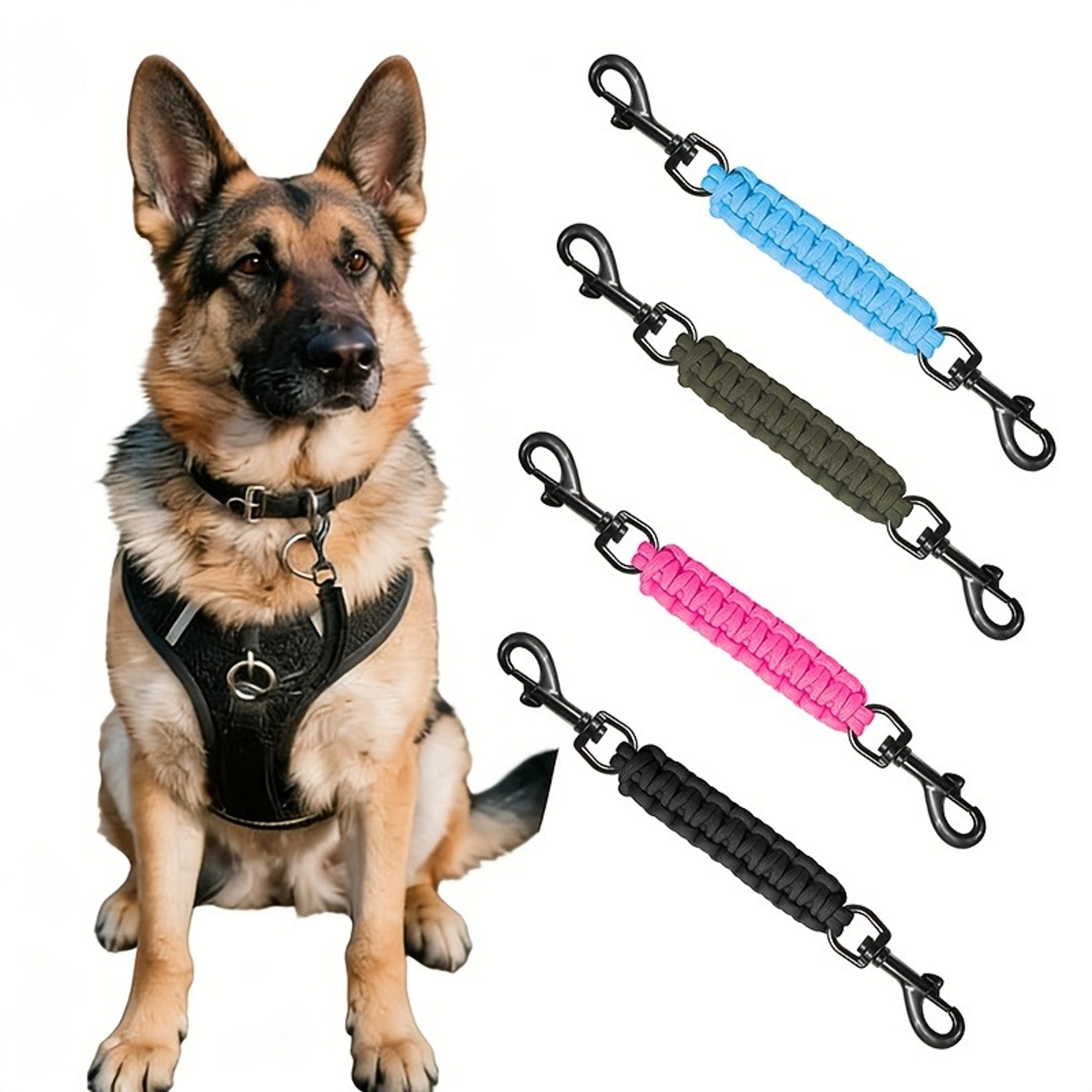 pet double head safety clip dog seat belt adapter for secure walks and travel
