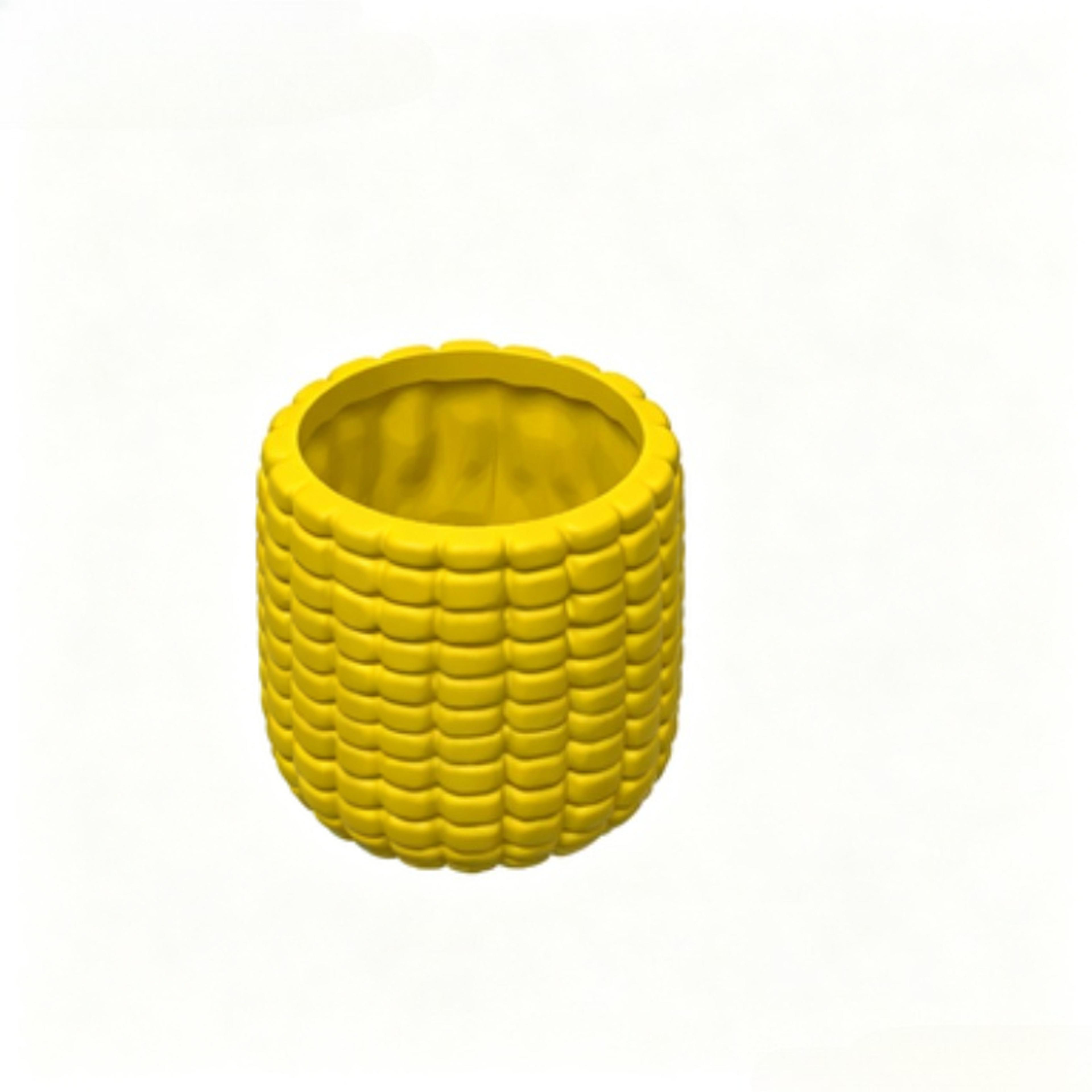 corn shaped succulent flower pot creative window sill mini plant holder