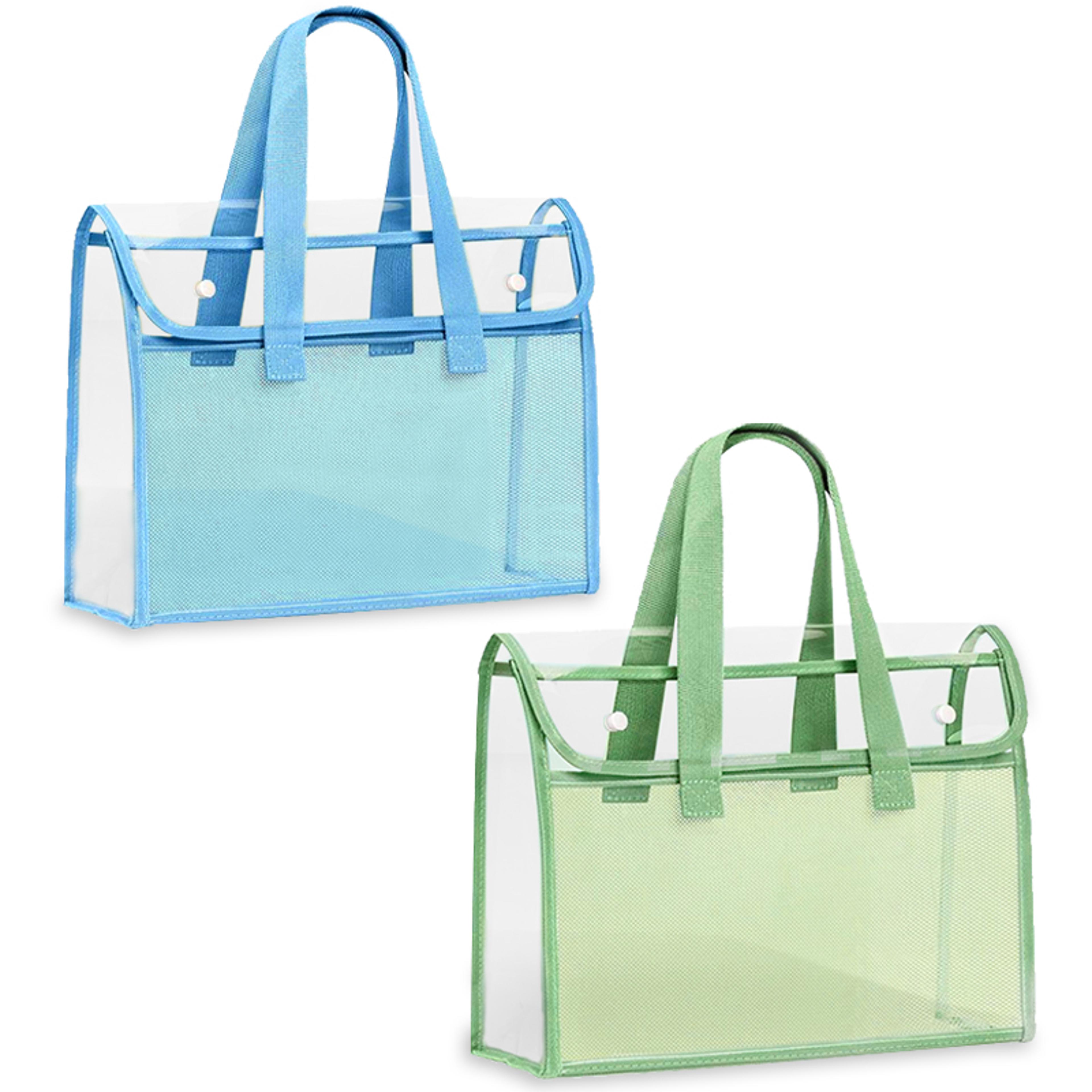clear toiletry bag waterproof travel cosmetic bag large transparent makeup organizer