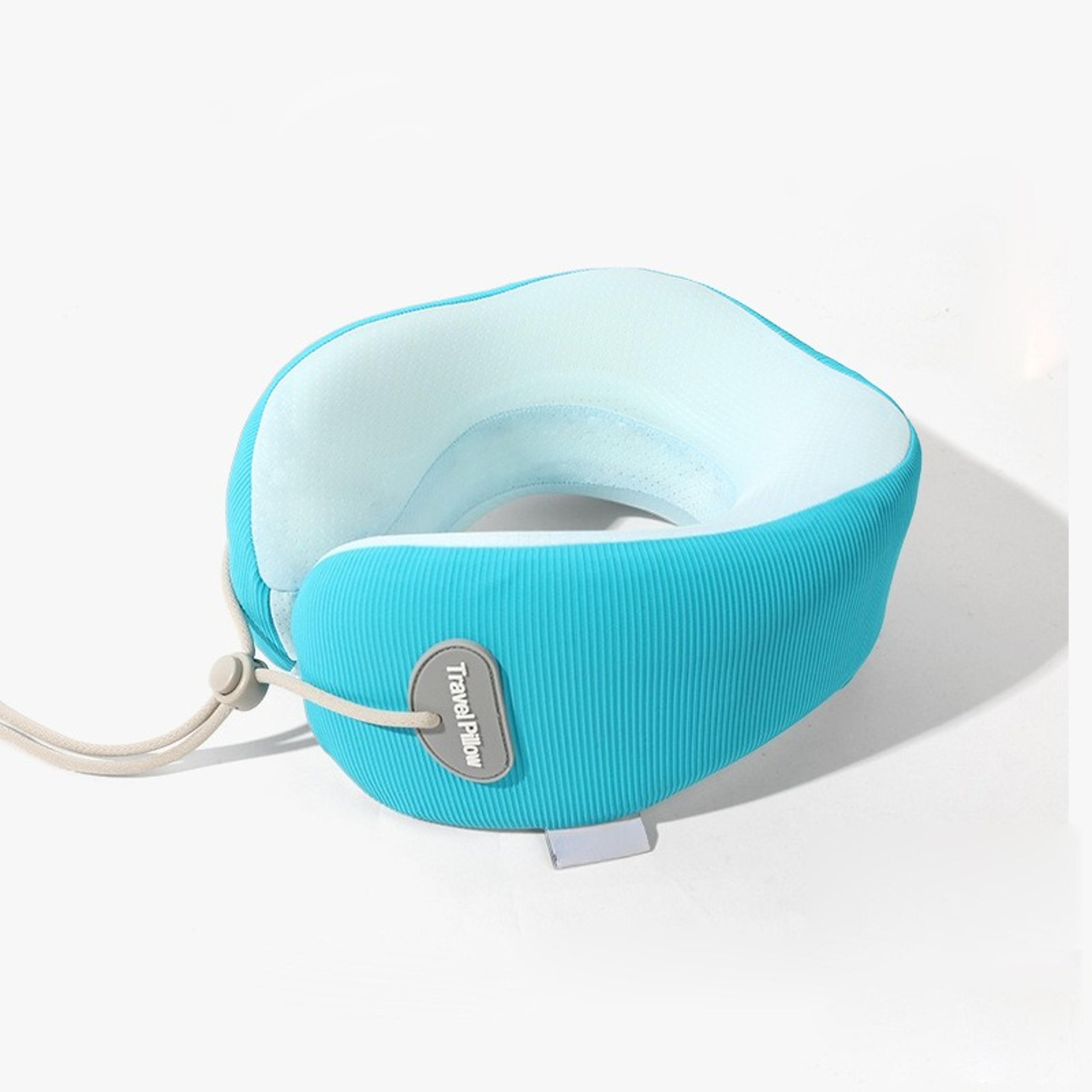 kids memory foam neck pillow for travel naps support