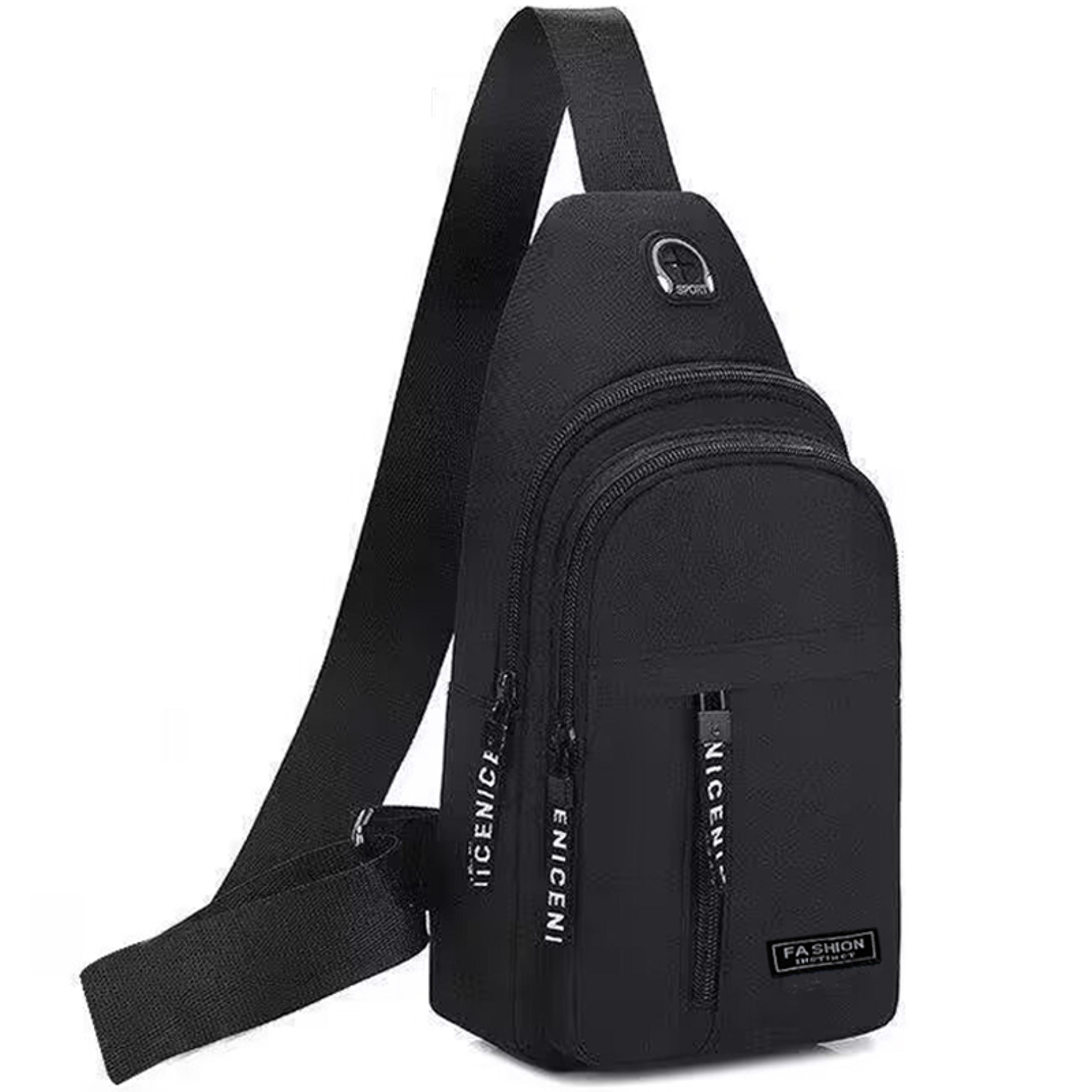 adjustable crossbody chest bag for travel hiking and everyday adventures