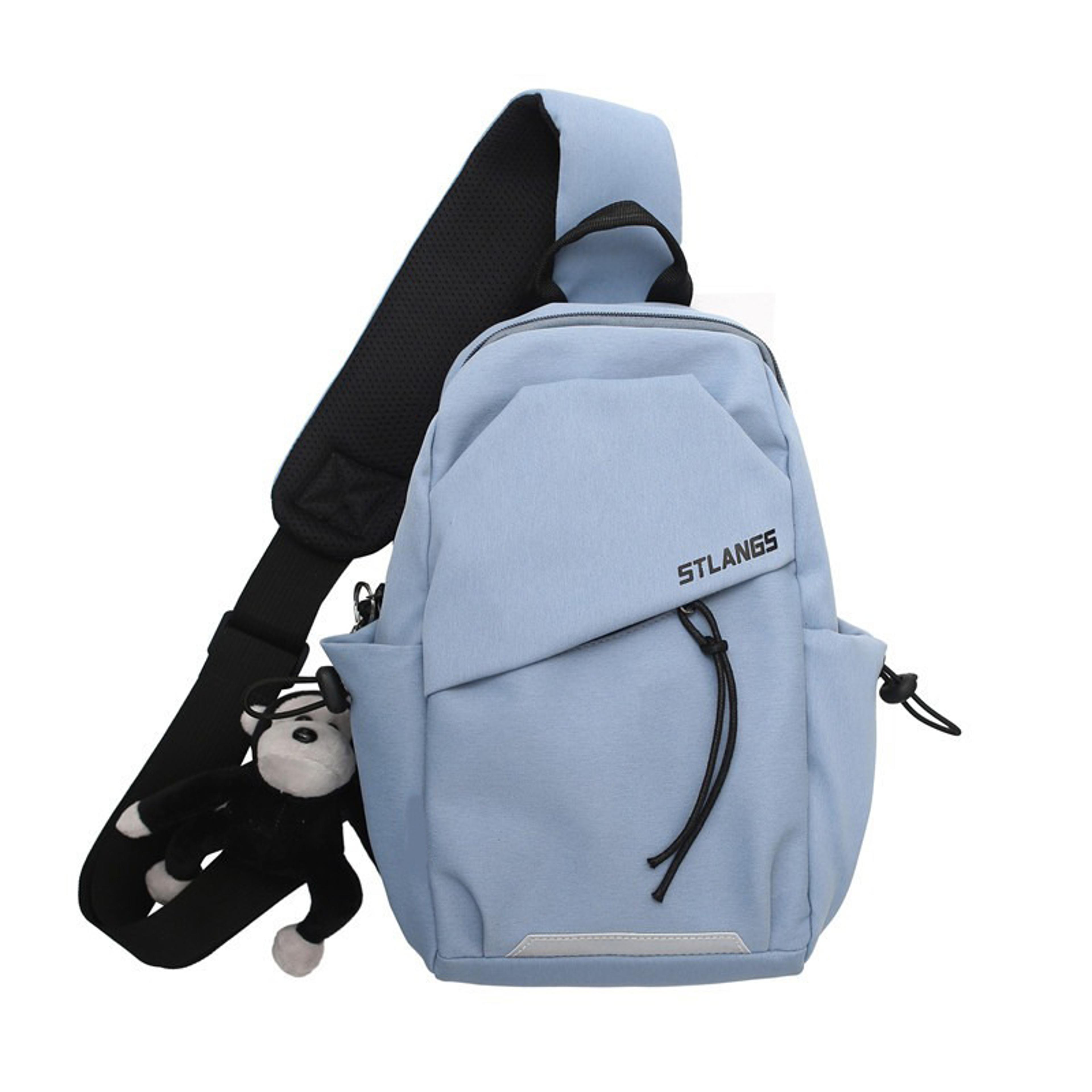 korean style lightweight crossbody bag portable shoulder bag for casual daily travel