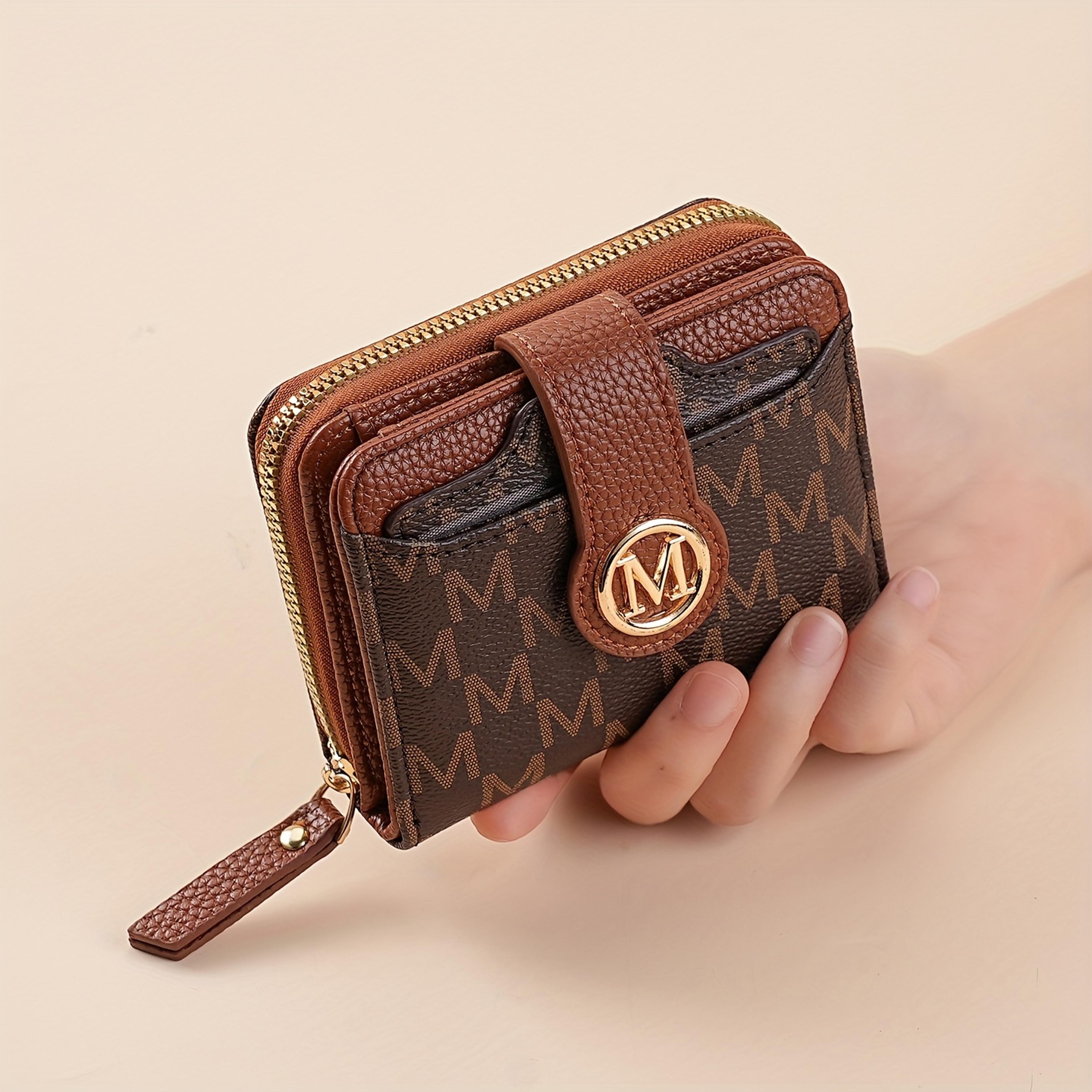 vintage mini wallet with multiple card slots and travel purse design