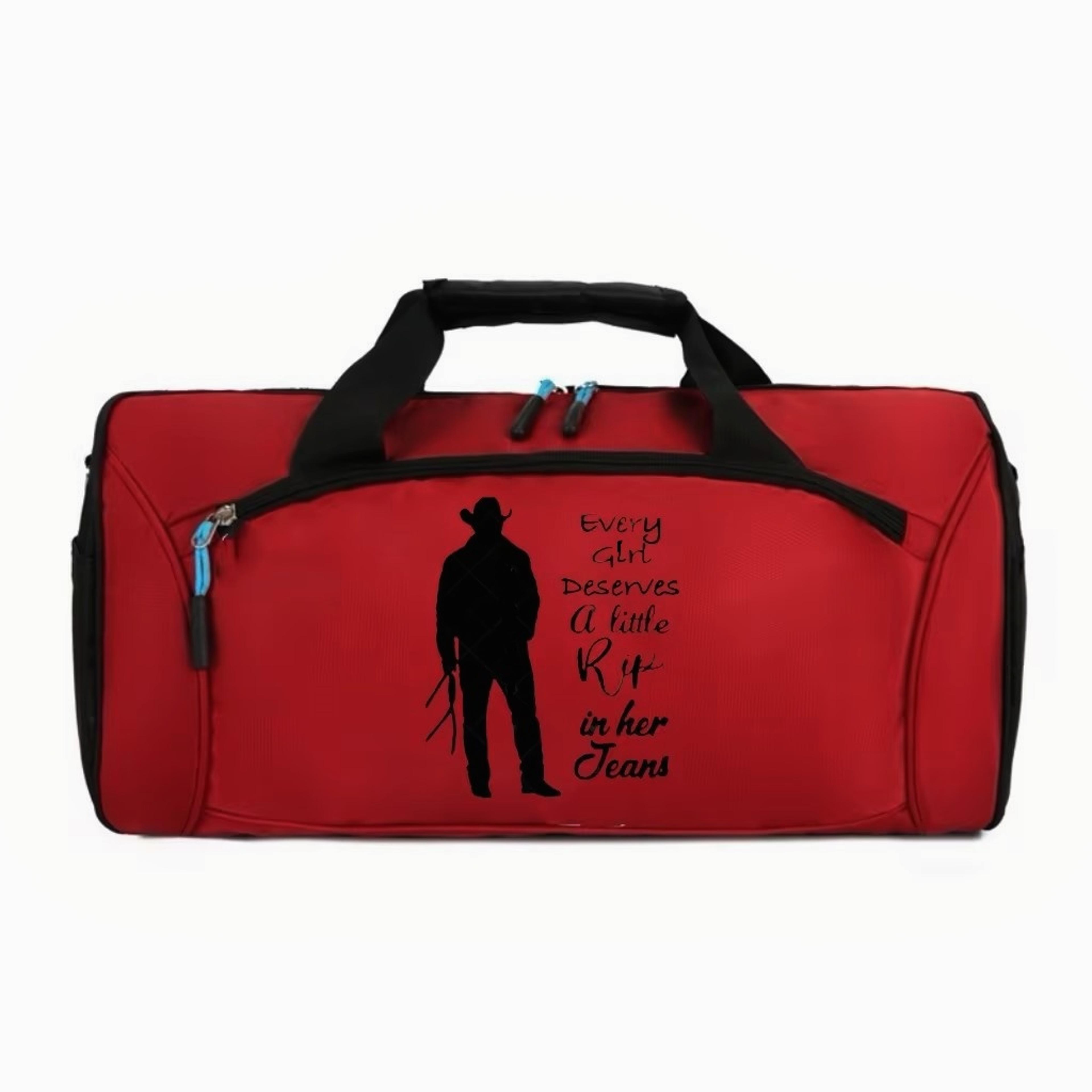 travel bag with shoe compartment for gym sports and daily use