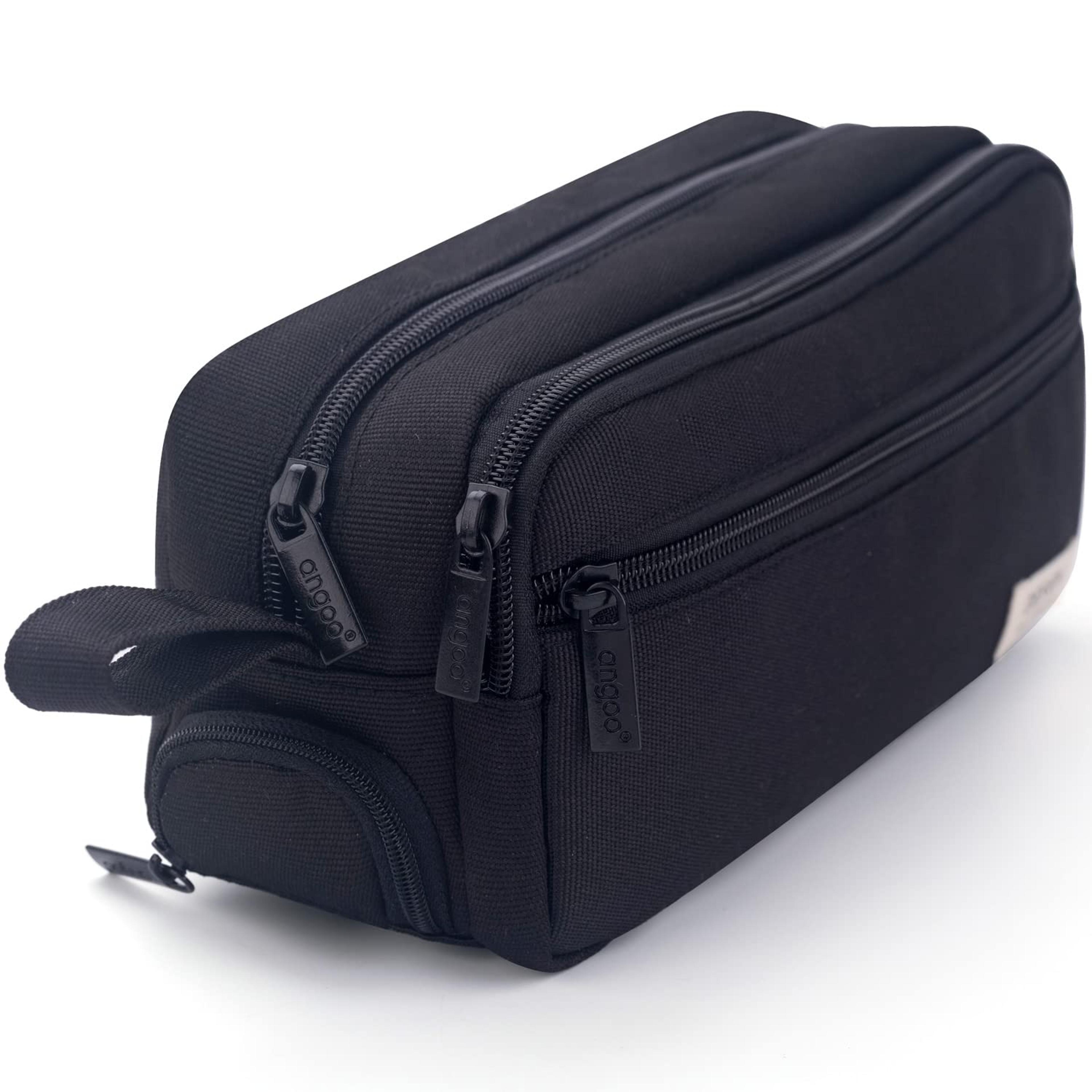 large capacity three layer pencil case with smart storage design