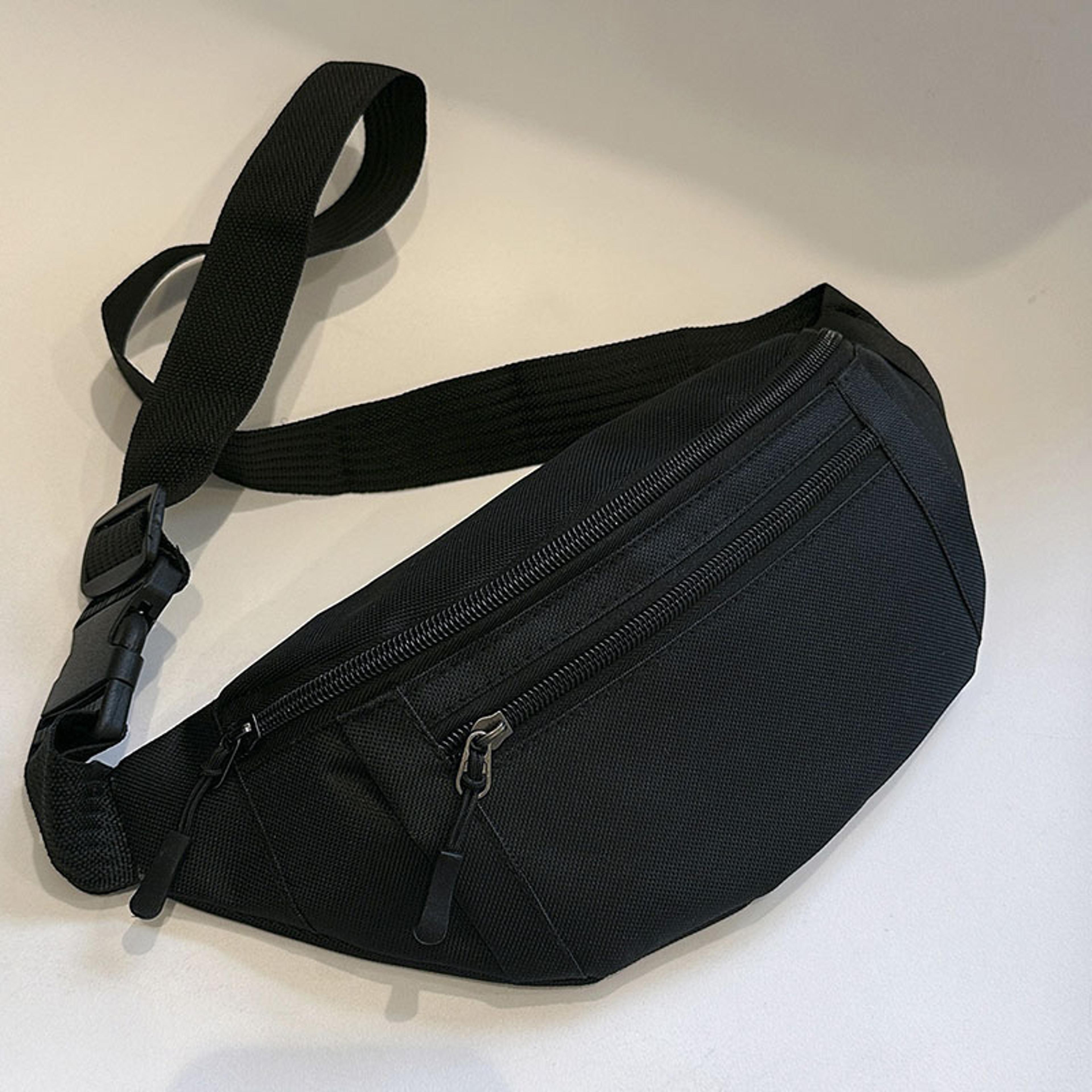 large crossbody fanny pack sports waist bag for travel running and daily adventures