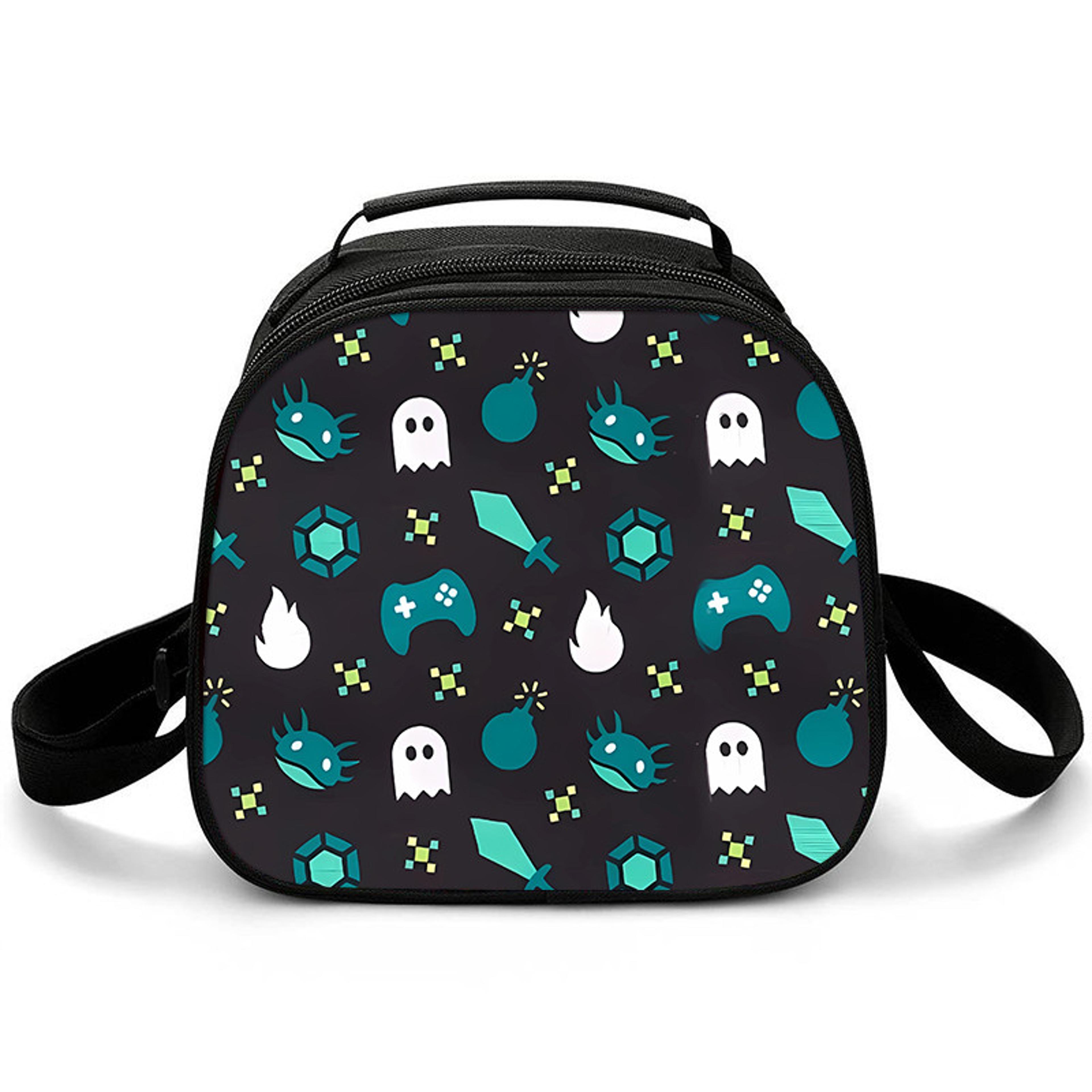 portable cooler bag insulated lunch tote travel food bag with shoulder strap