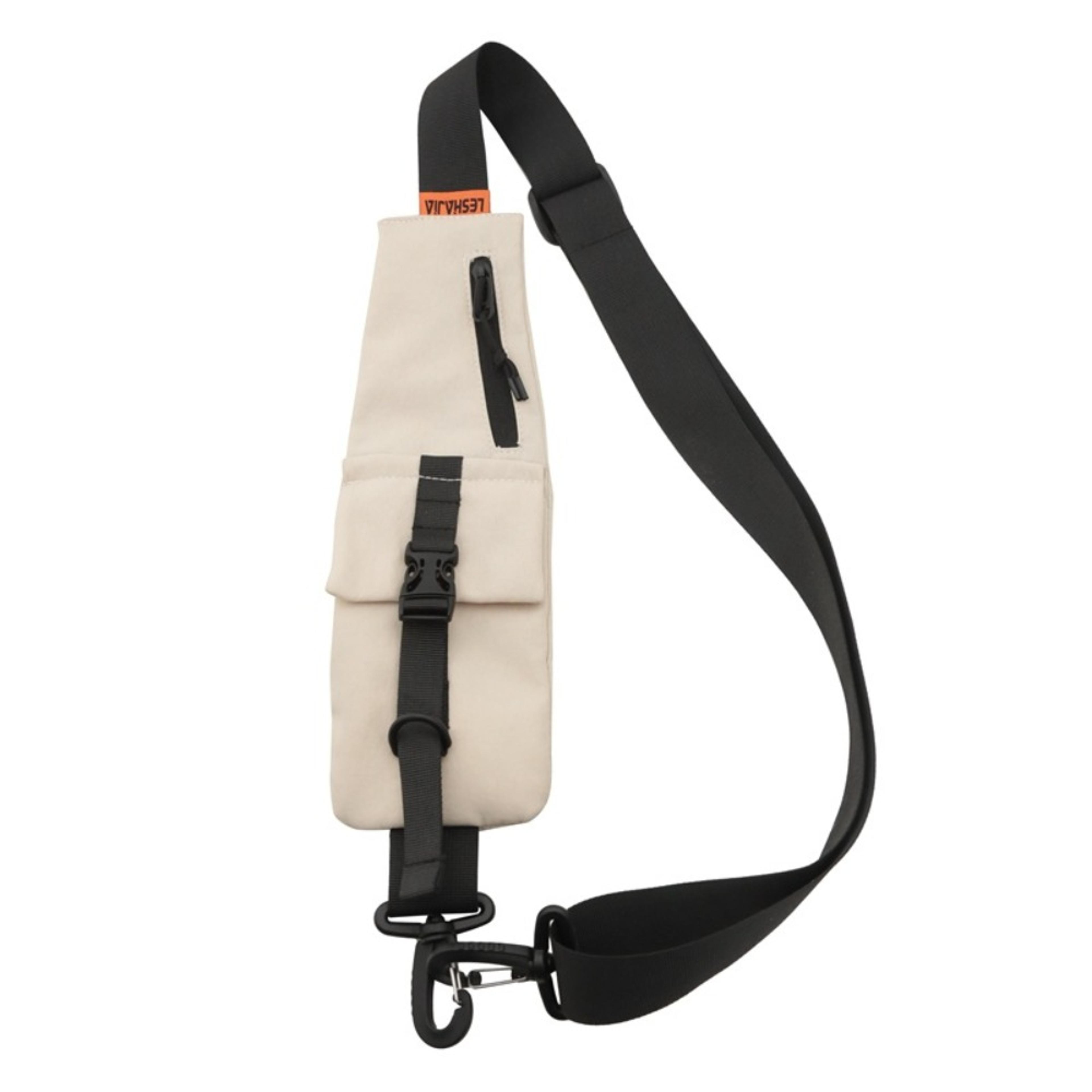 lightweight nylon sling bag large capacity crossbody techwear chest bag
