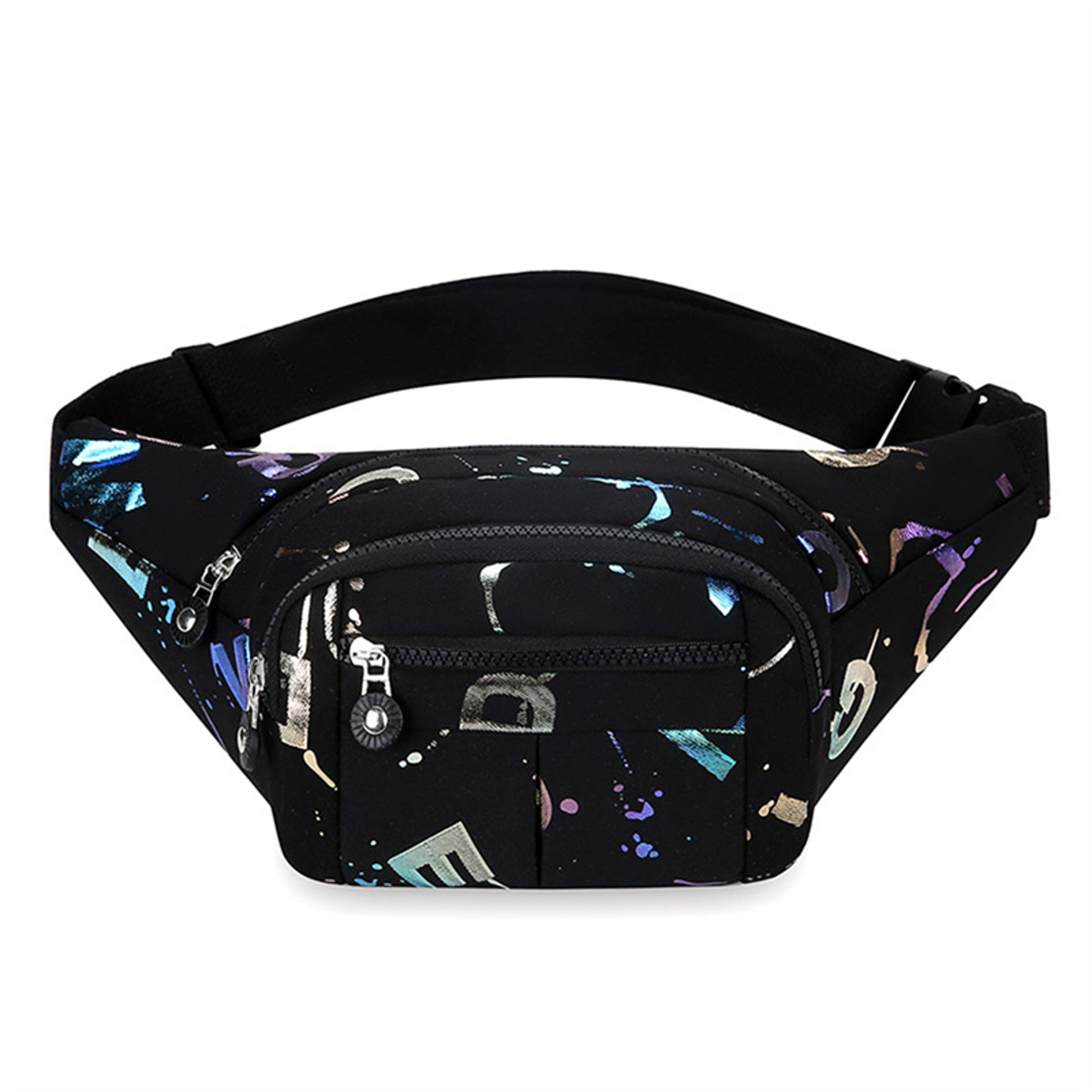 large capacity mobile waist bag for men women anti splash wear resistant utility belt pack