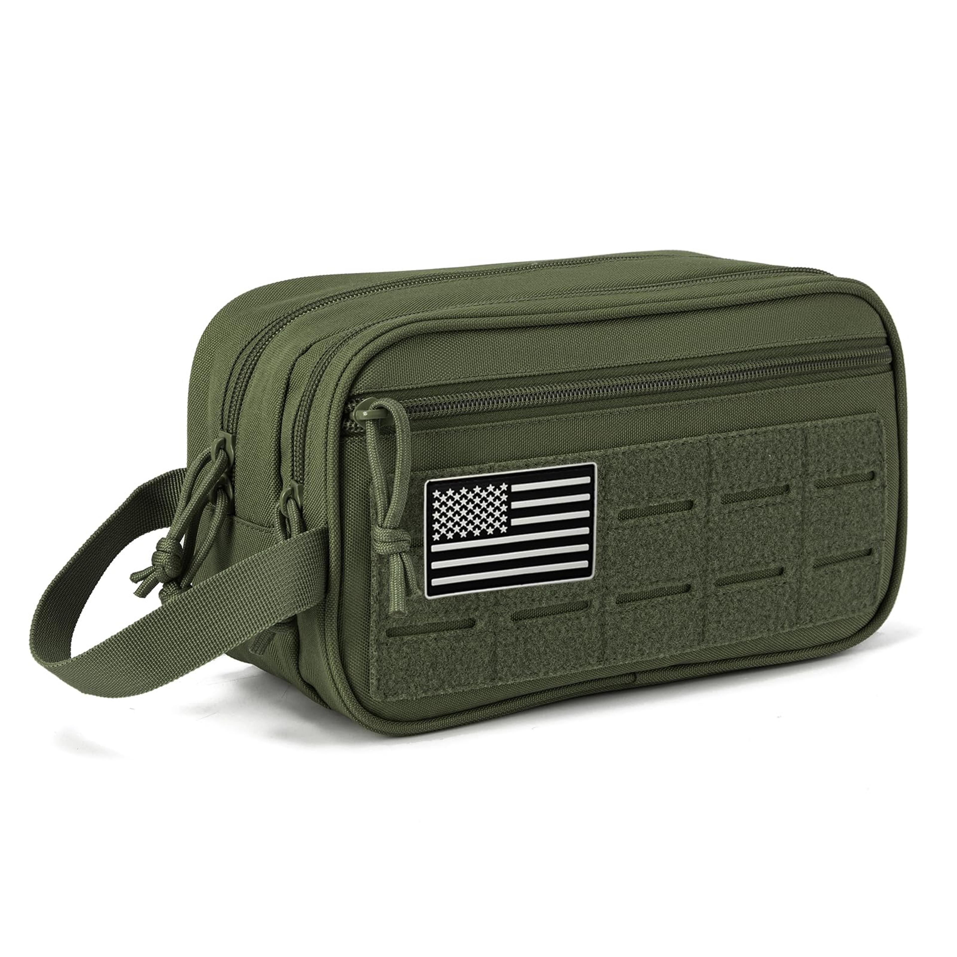 mens travel toiletry bag organizer shaving kit for grooming essentials