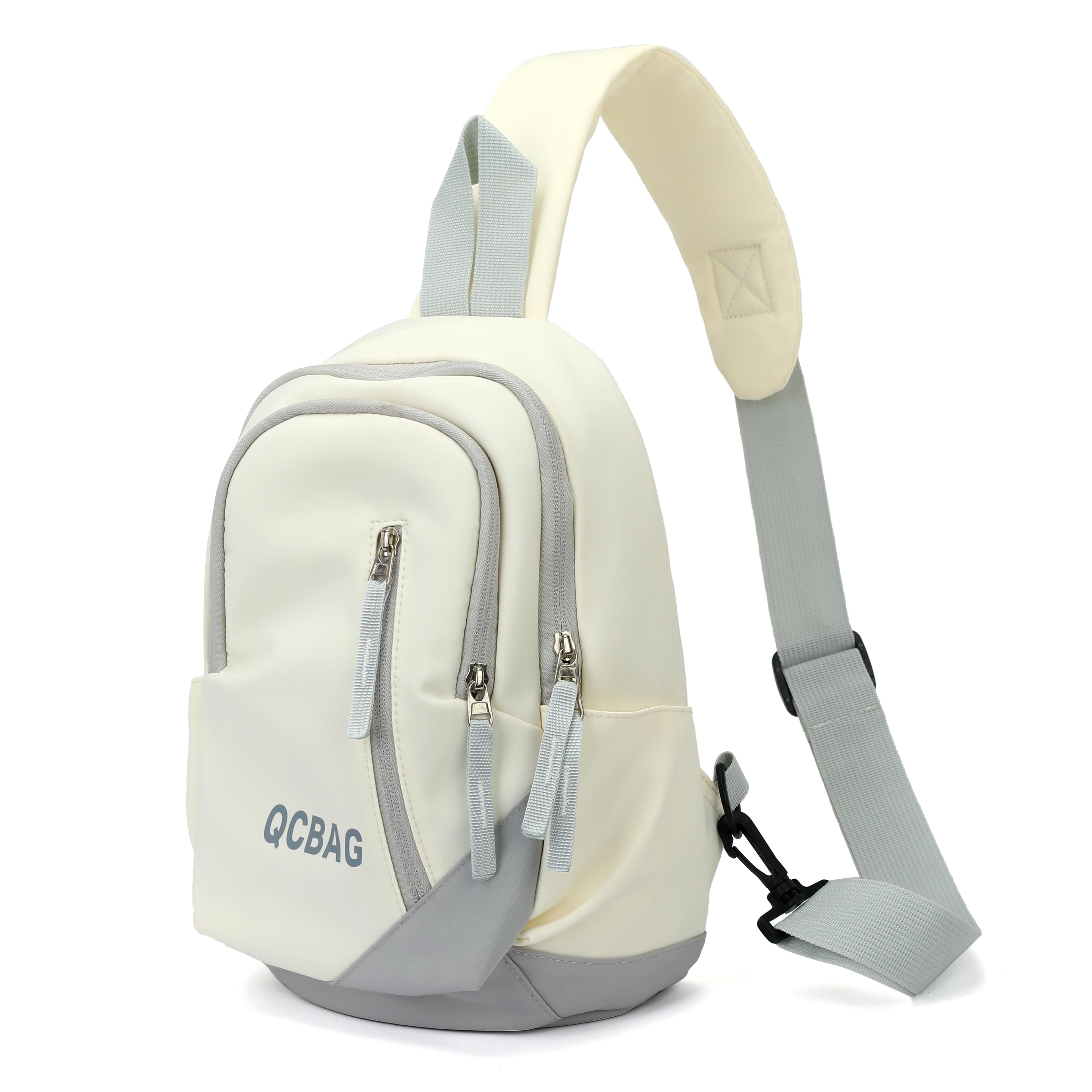 large capacity crossbody chest bag for travel sports and everyday use