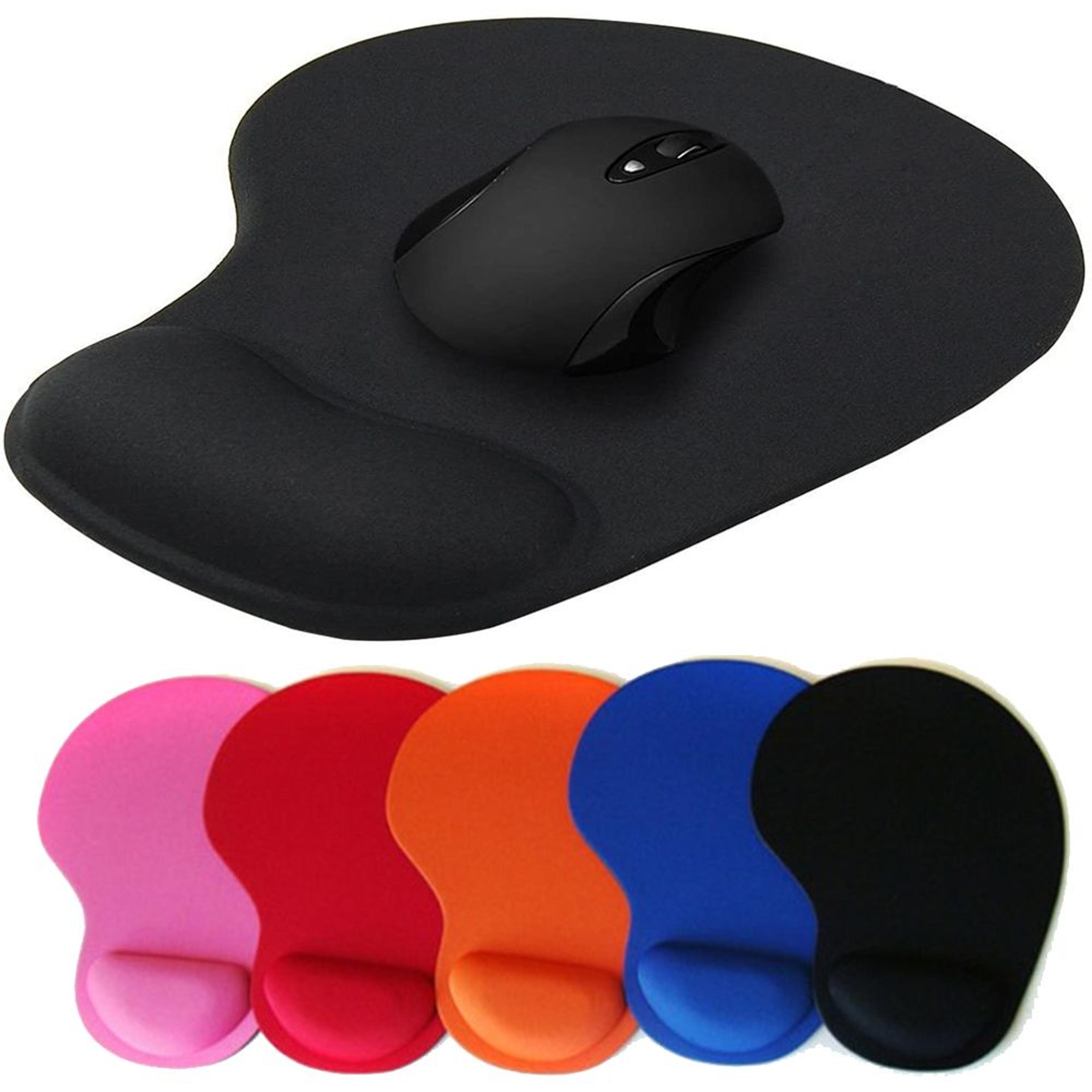 ergonomic wrist rest mouse pad with soft wrist support for pc laptop computer