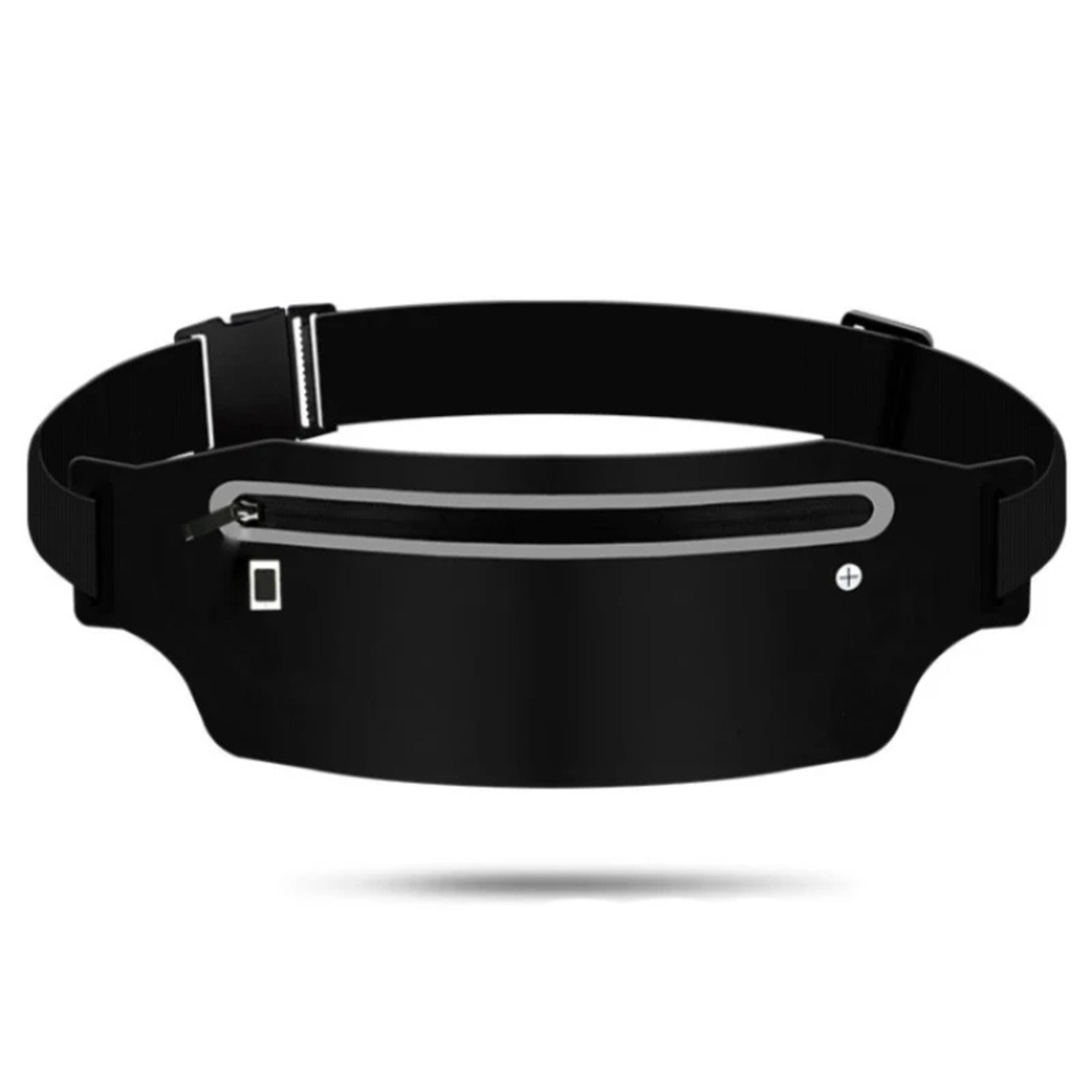 waterproof running belt waist bag with phone pouch for gym travel and outdoor sports
