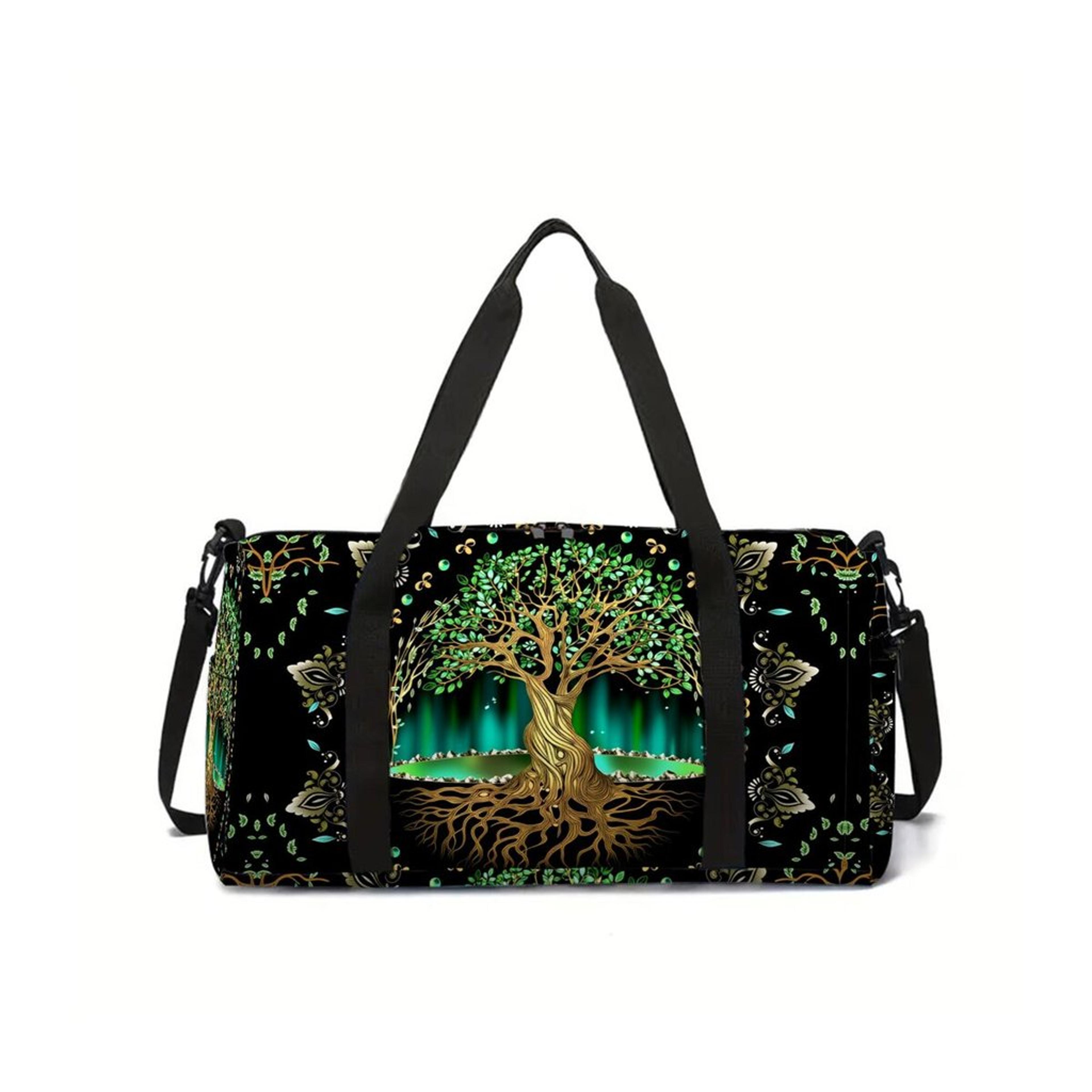 tree of life cartoon backpack large capacity school travel bag for kids