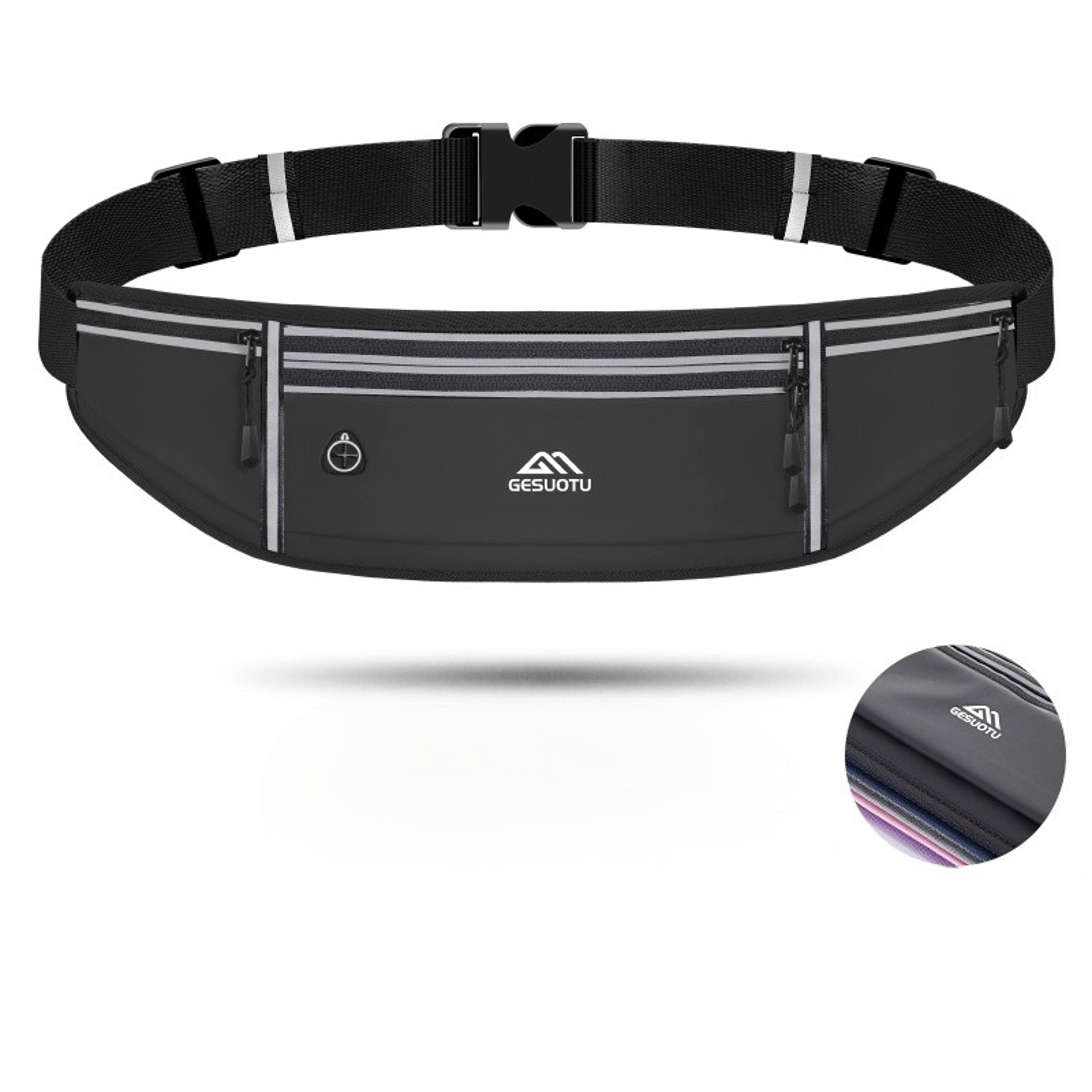 slim running belt phone holder waterproof waist pack for jogging and travel