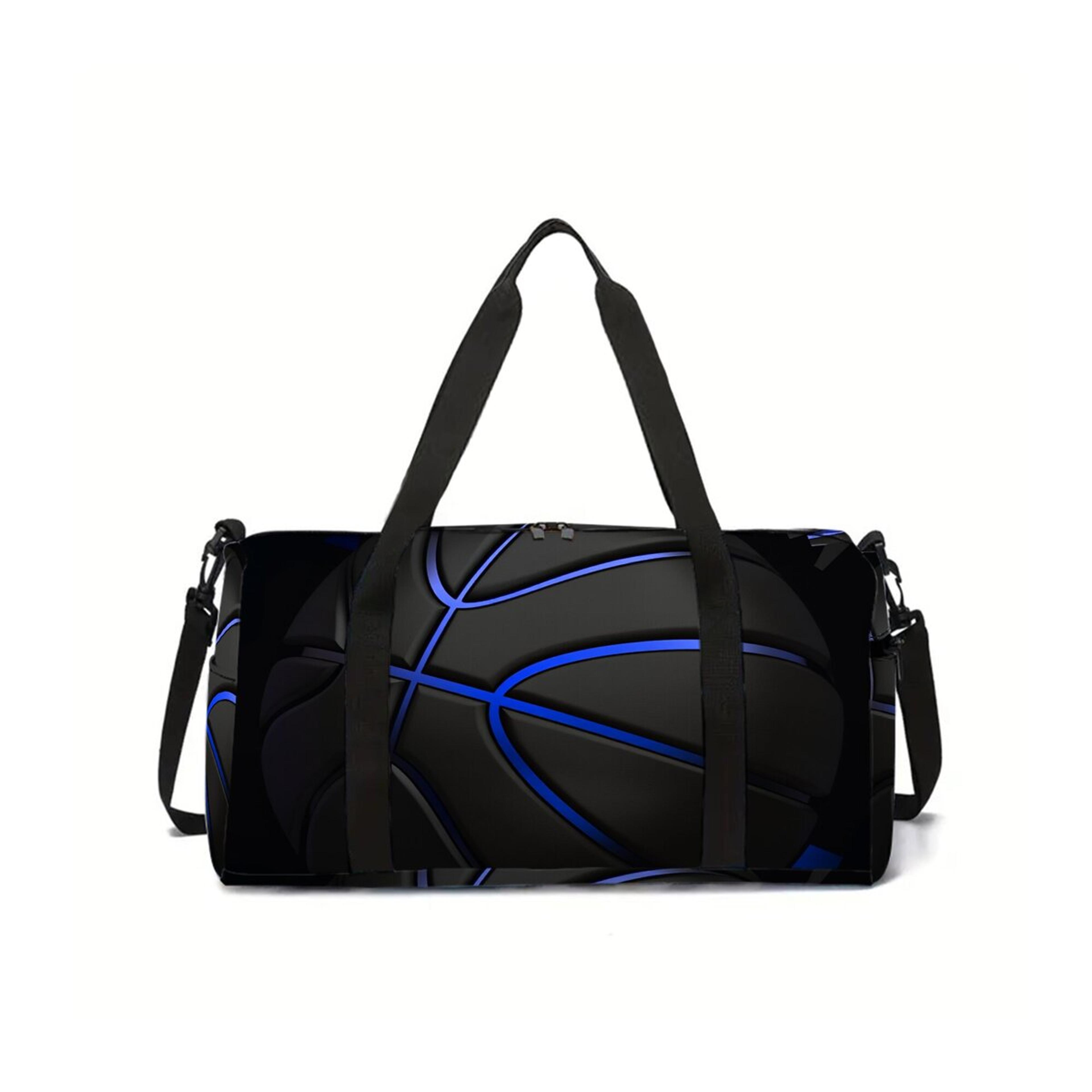 basketball pattern kids backpack large capacity cartoon travel school bag for boys girls