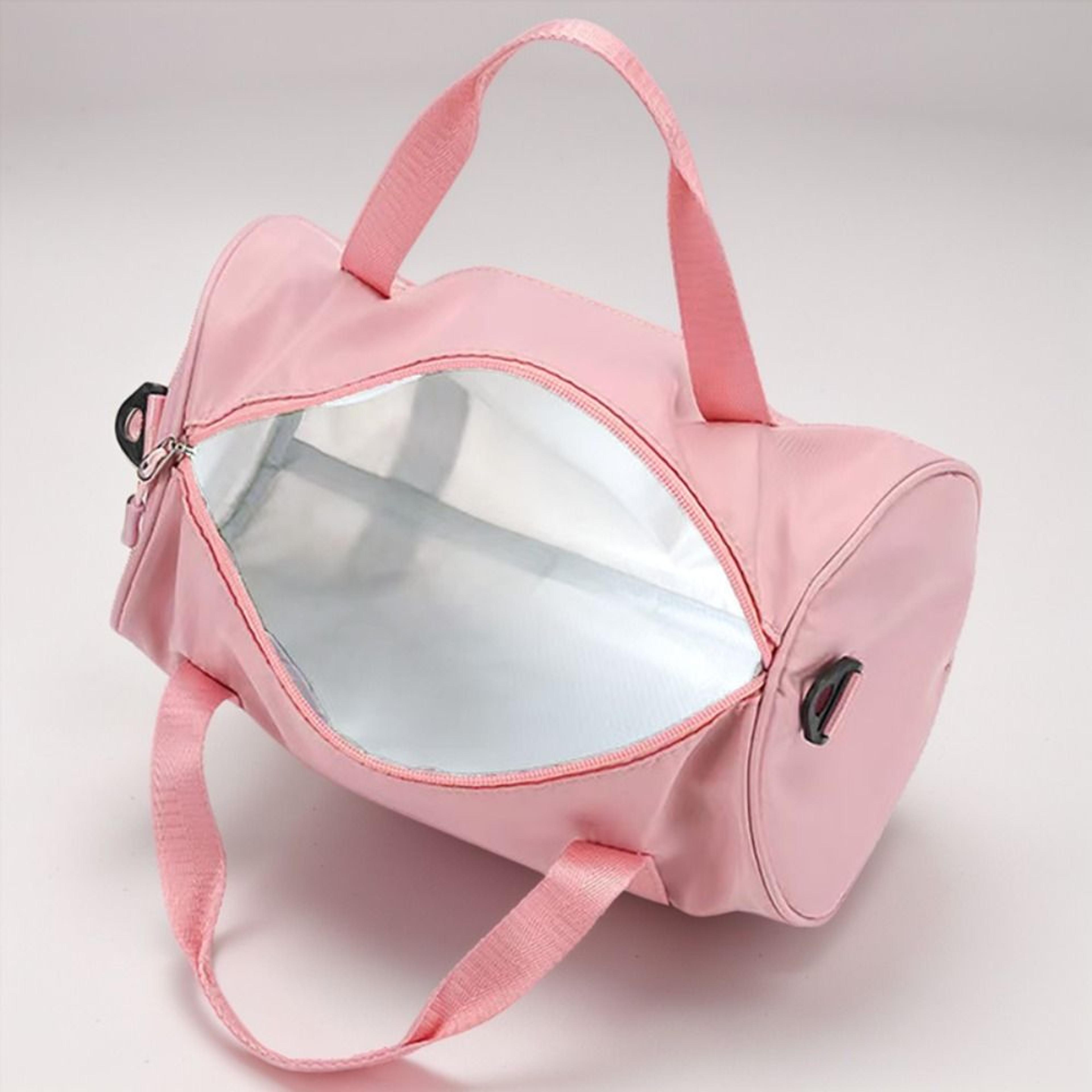 mini waterproof gym bag for women large capacity yoga shoulder travel bag