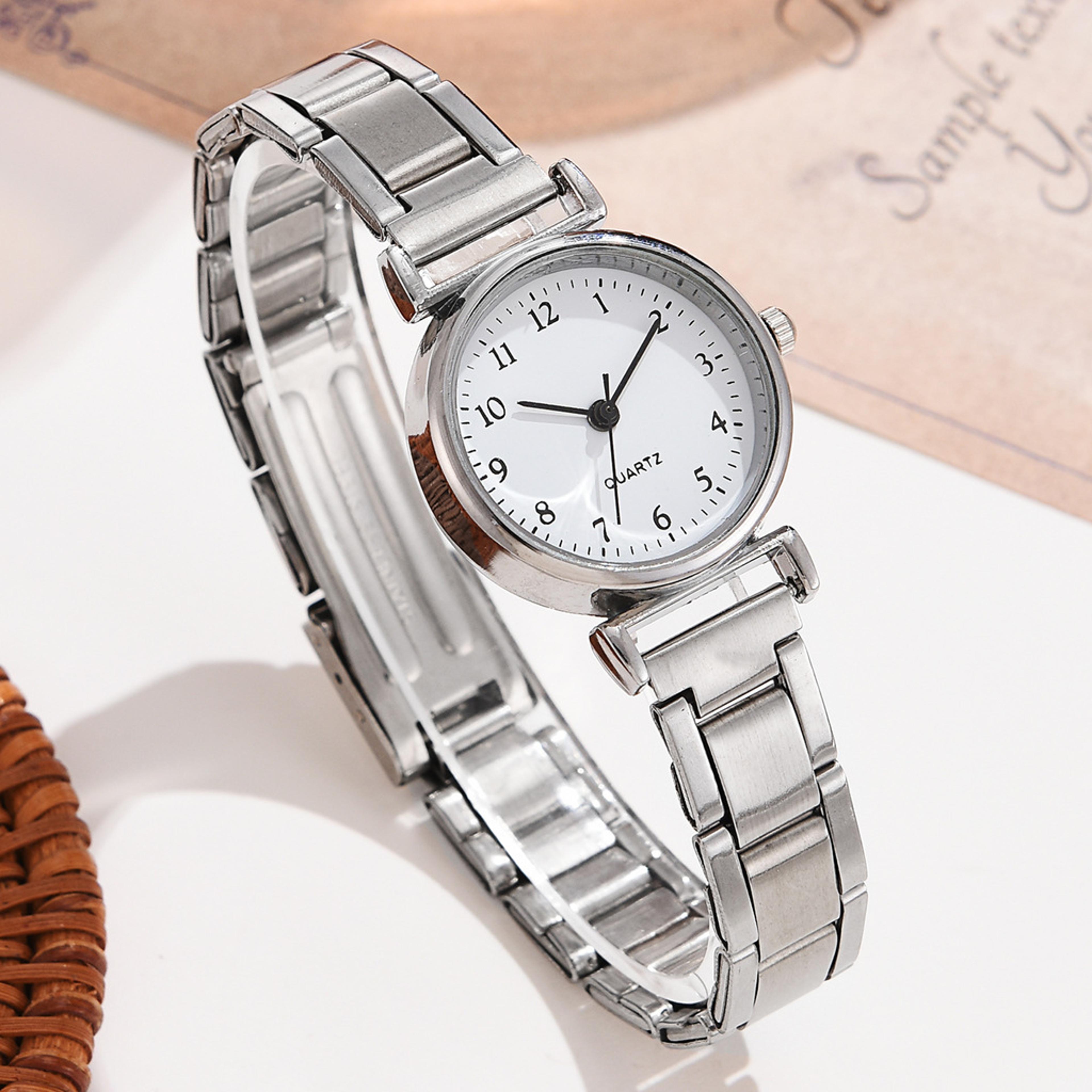 small dial women quartz watch elegant casual arabic numeral fashion wrist watch