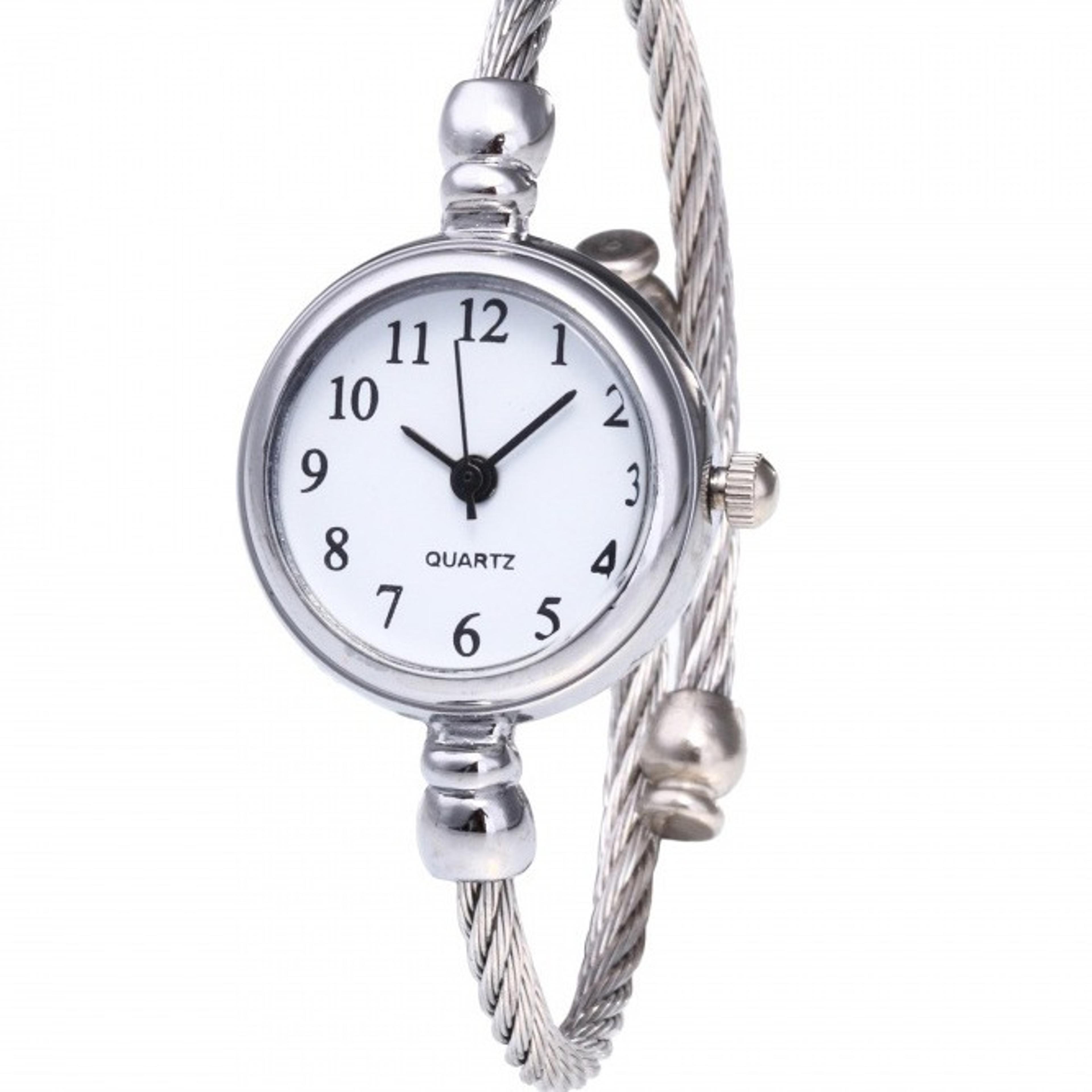 bangle bracelet watch for women luxury stainless steel quartz wristwatch