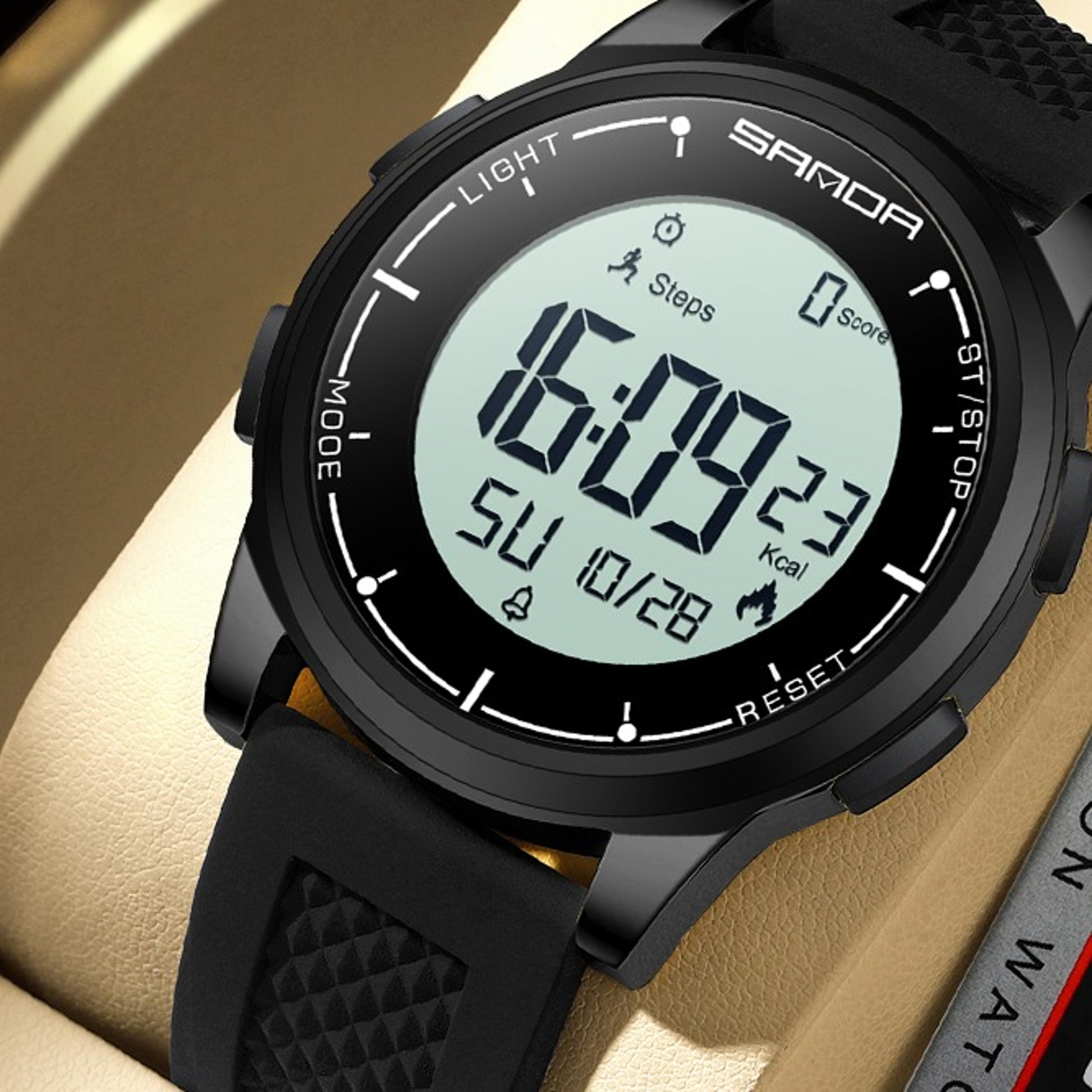 smart sports watch for men with step counter calorie tracker waterproof fitness features