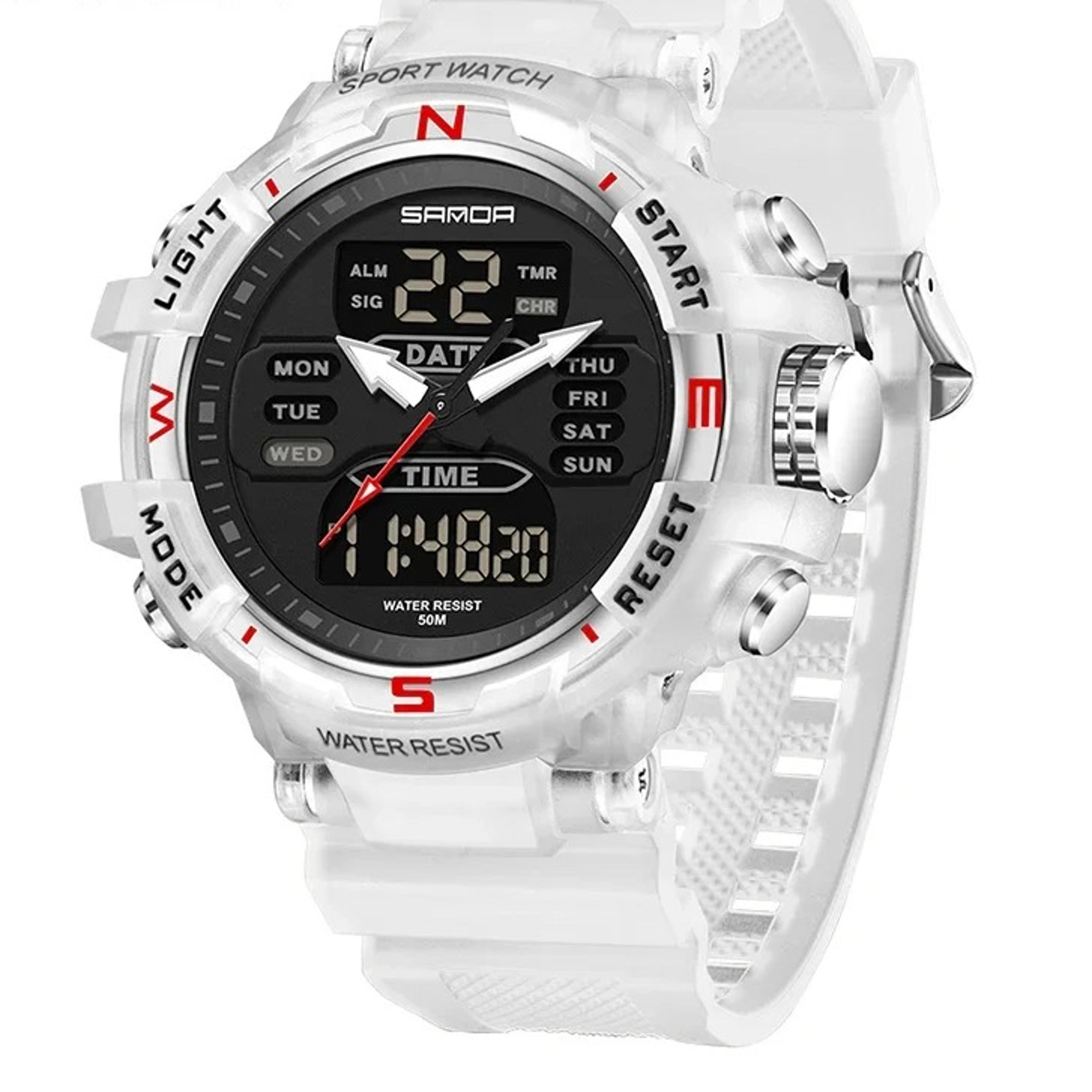 fashionable waterproof digital watch multifunctional led electronic wristwatch