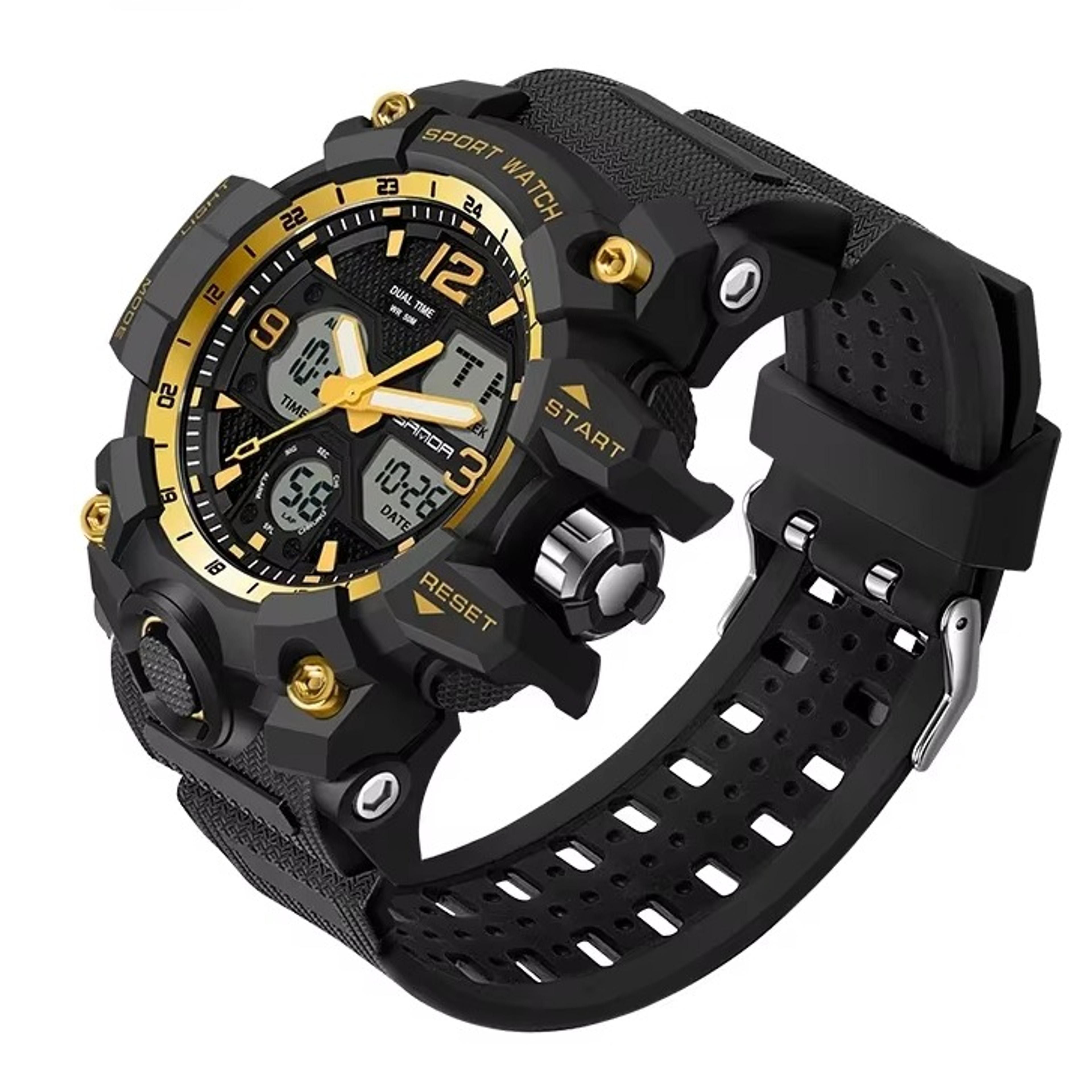 man waterproof military quartz watch for men sports shock resistant wristwatch
