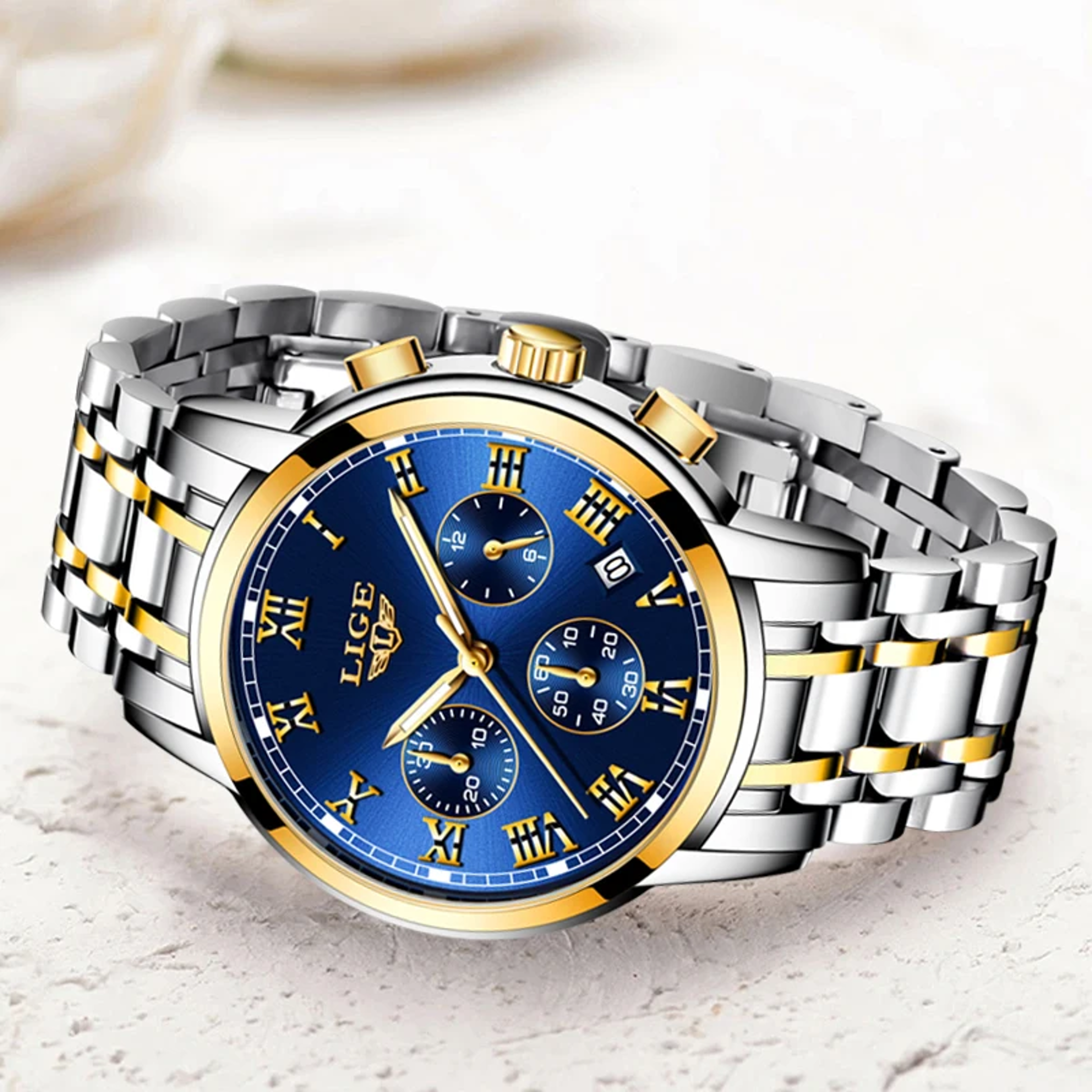 new fashion women luxury steel bracelet quartz waterproof watch elegant ladies wristwatch