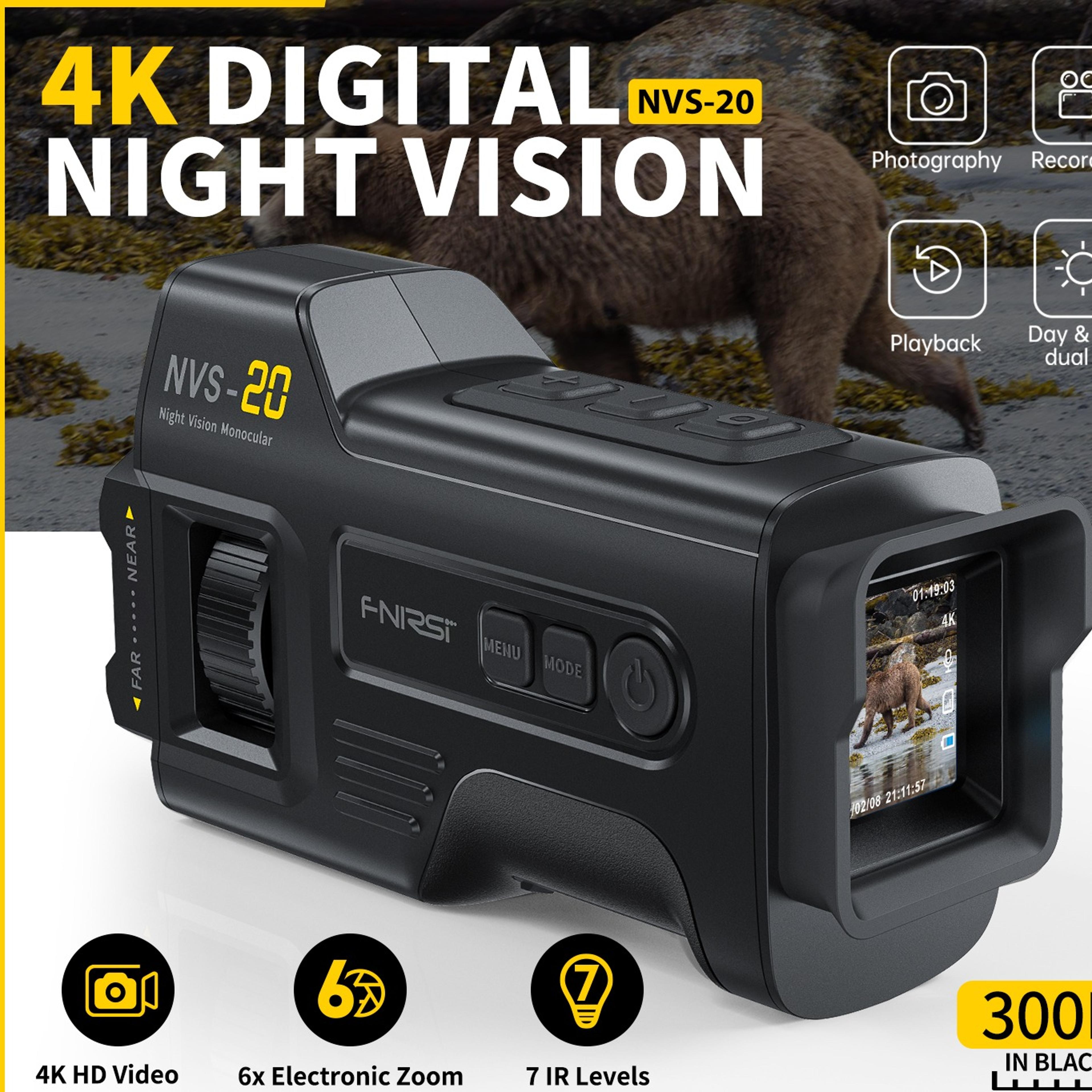 infrared night vision binoculars for hunting and camping