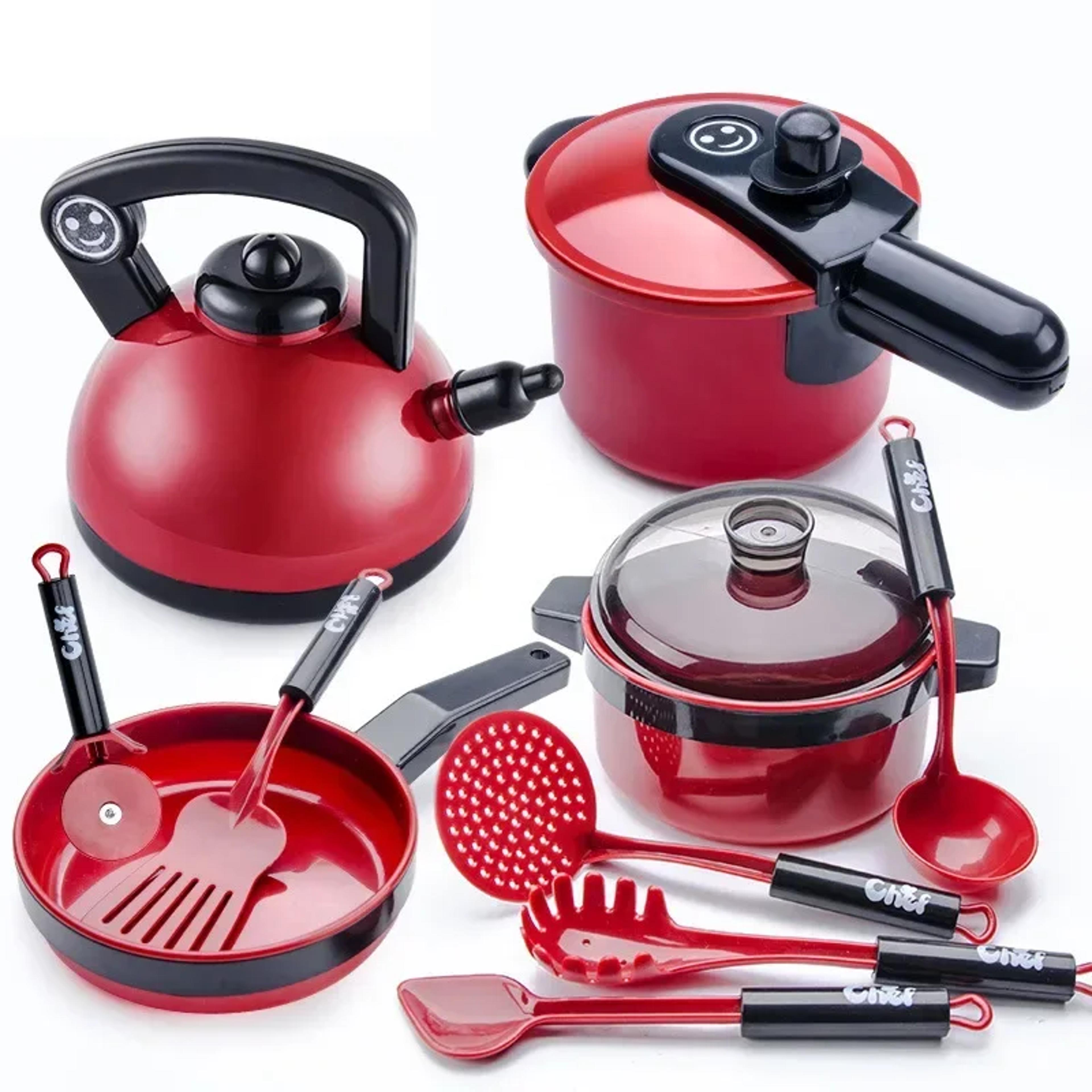 kids pretend kitchen toy set cutting fruit play food educational cooking set