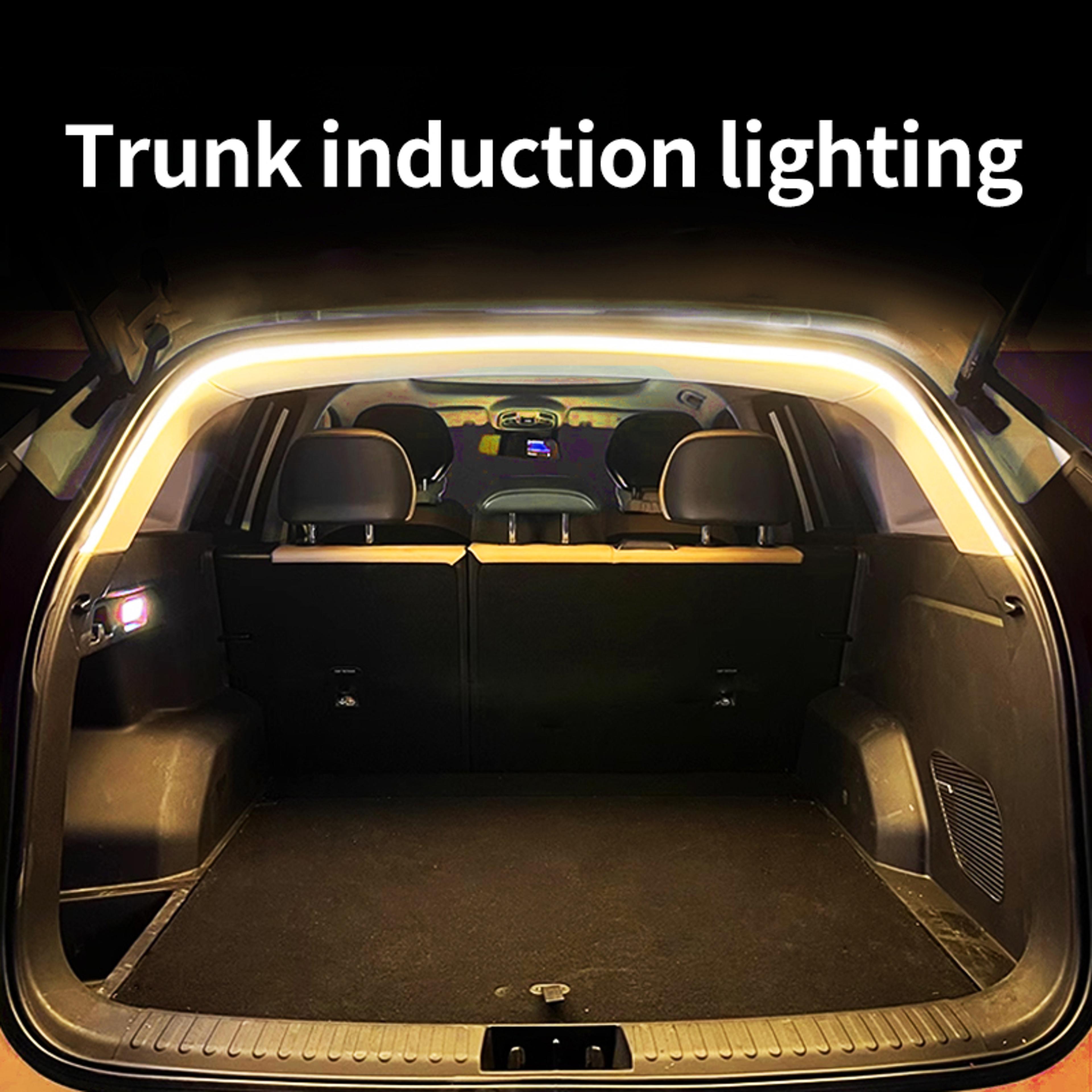 automatic sensing car trunk led light strip with high brightness ambient tailgate lighting