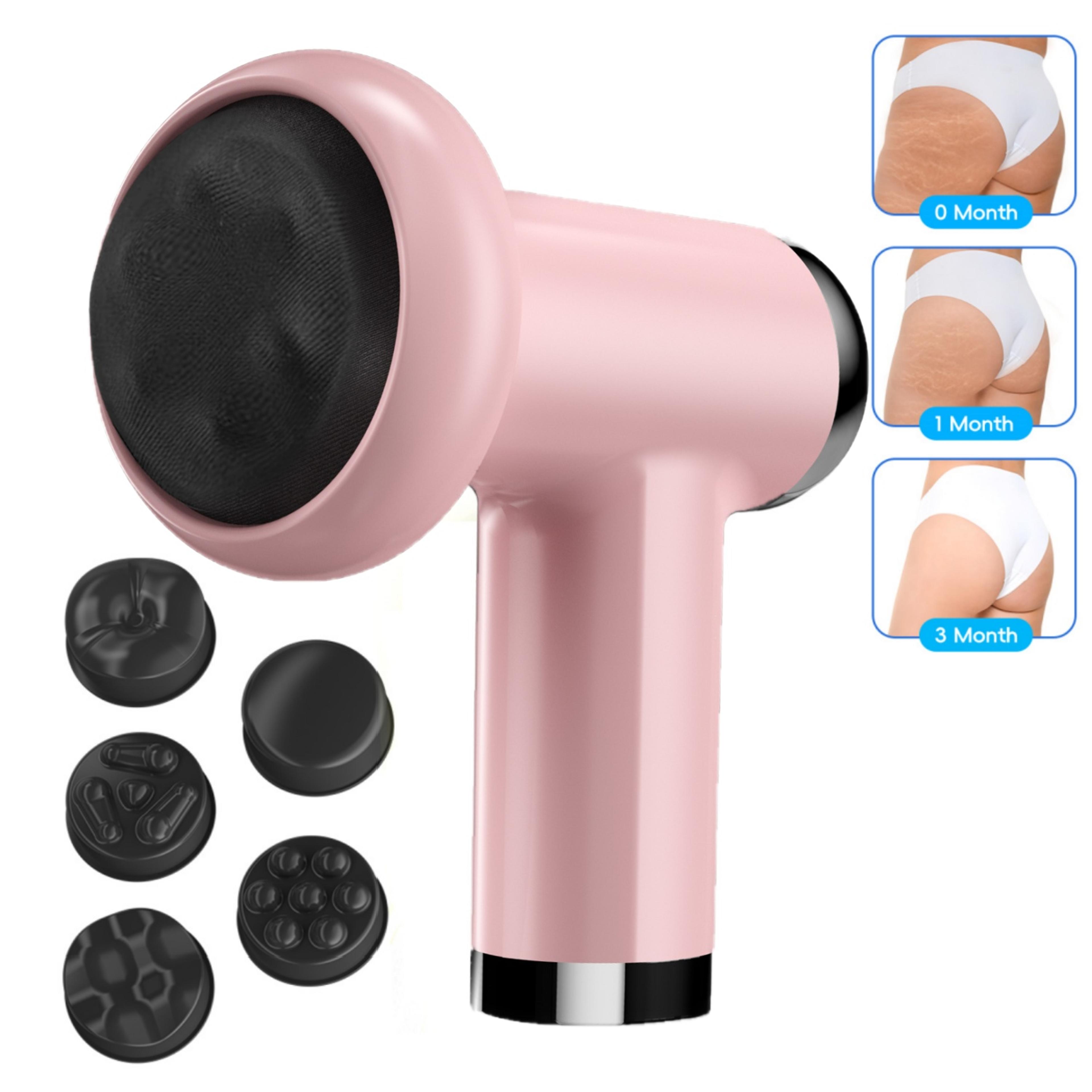 portable deep tissue massage gun for muscle relaxation and body shaping