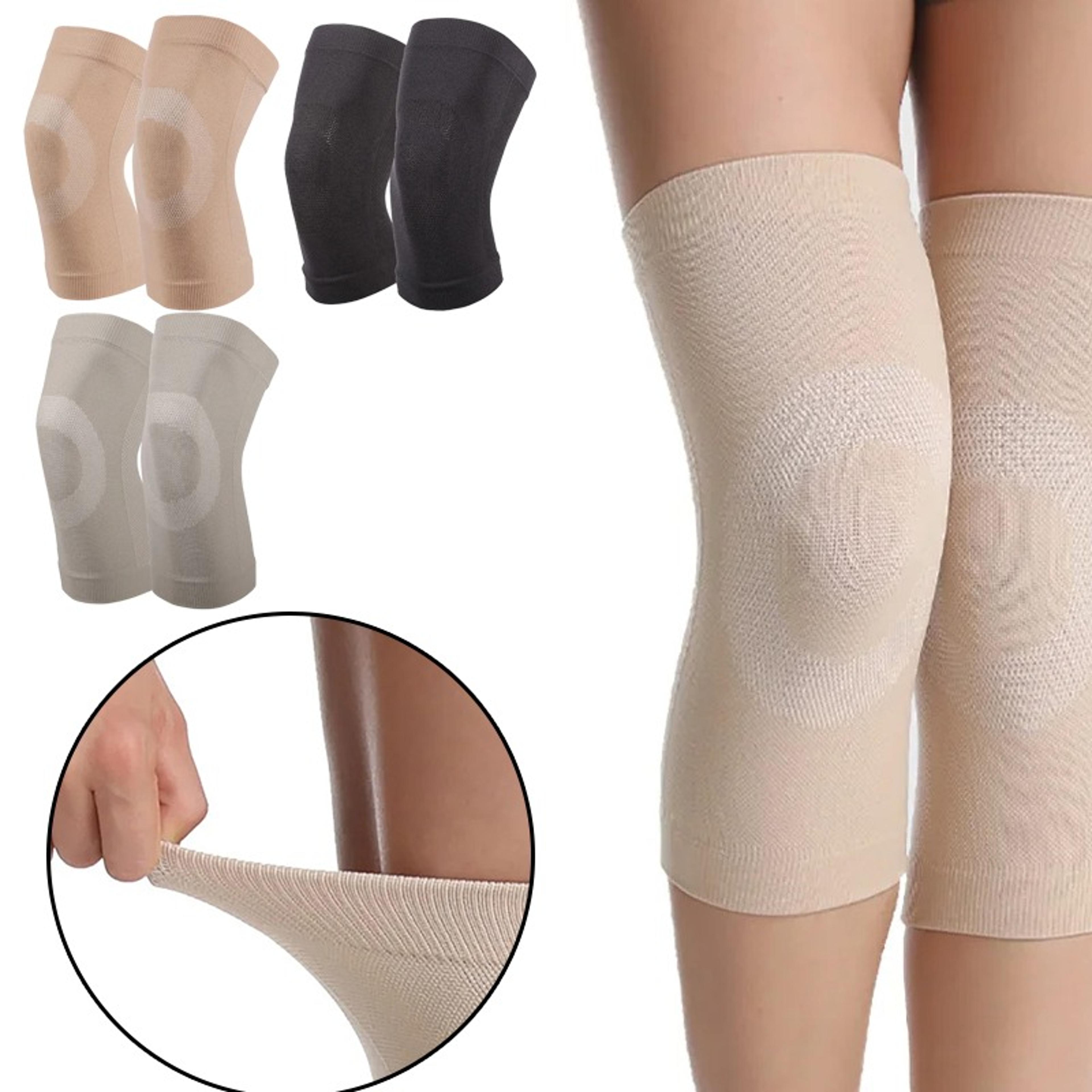 ultra thin knee support brace compression knee sleeves for running gym and daily comfort