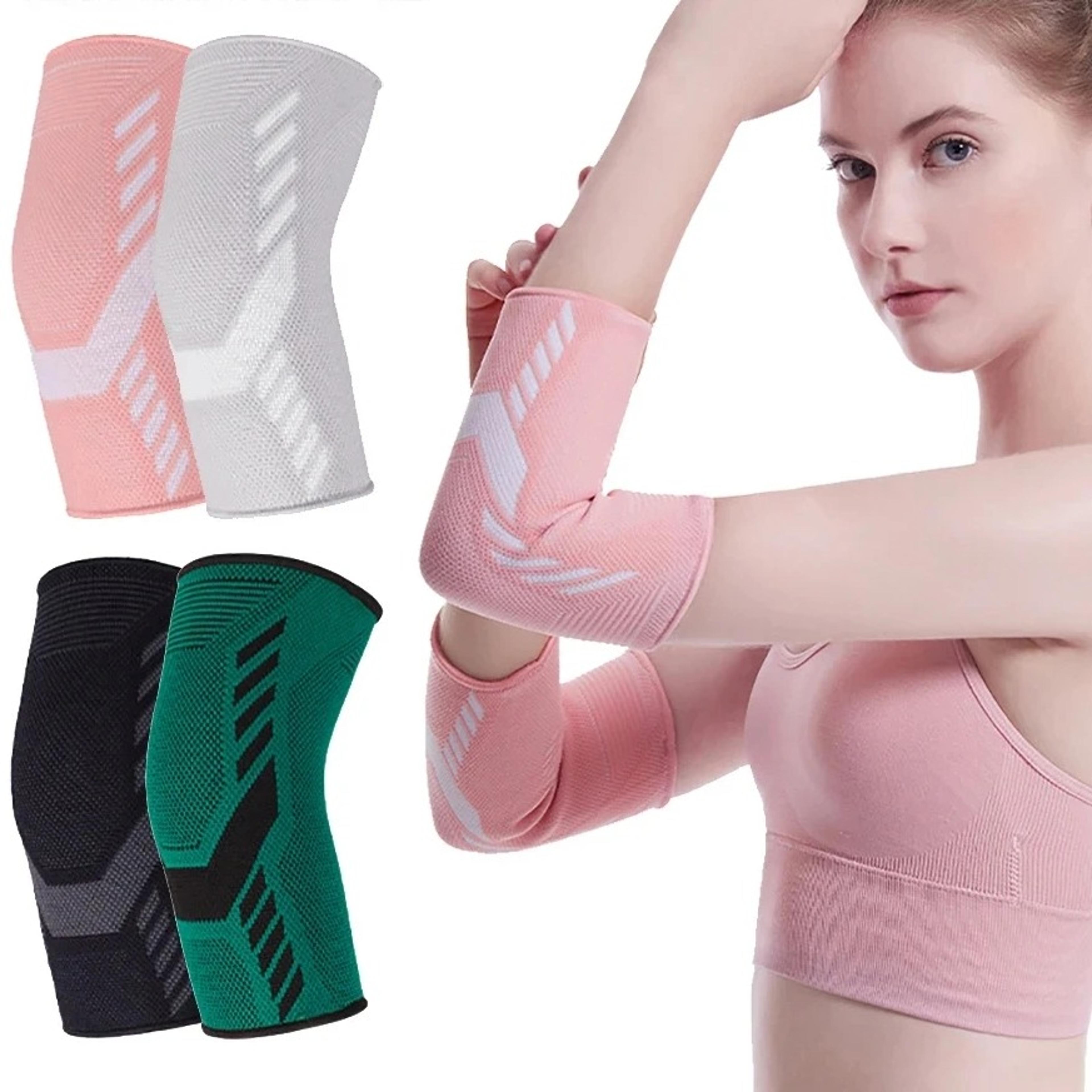 elastic elbow support compression sleeve breathable sports elbow brace for training