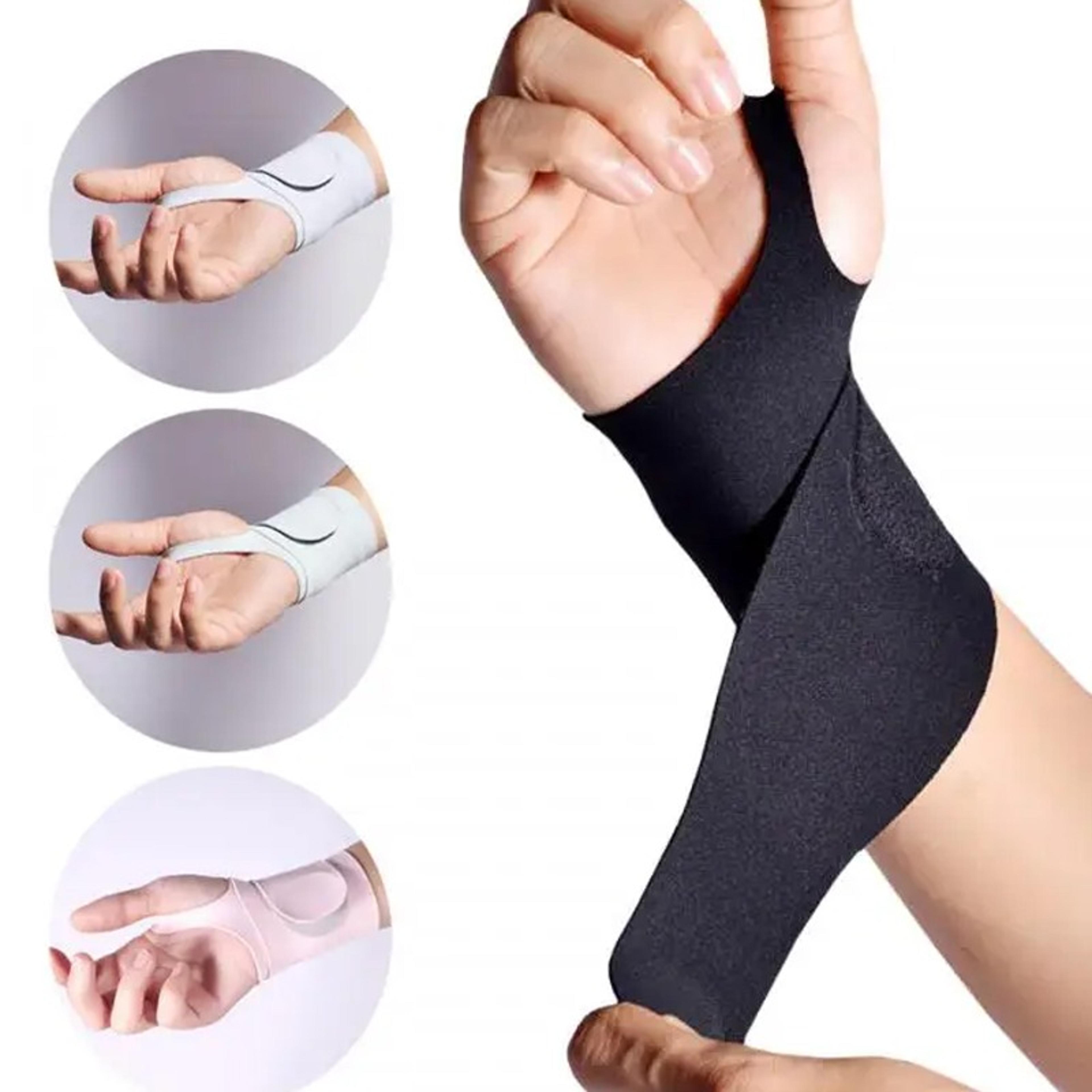 adjustable compression wrist brace thin wrist support for exercise and daily comfort