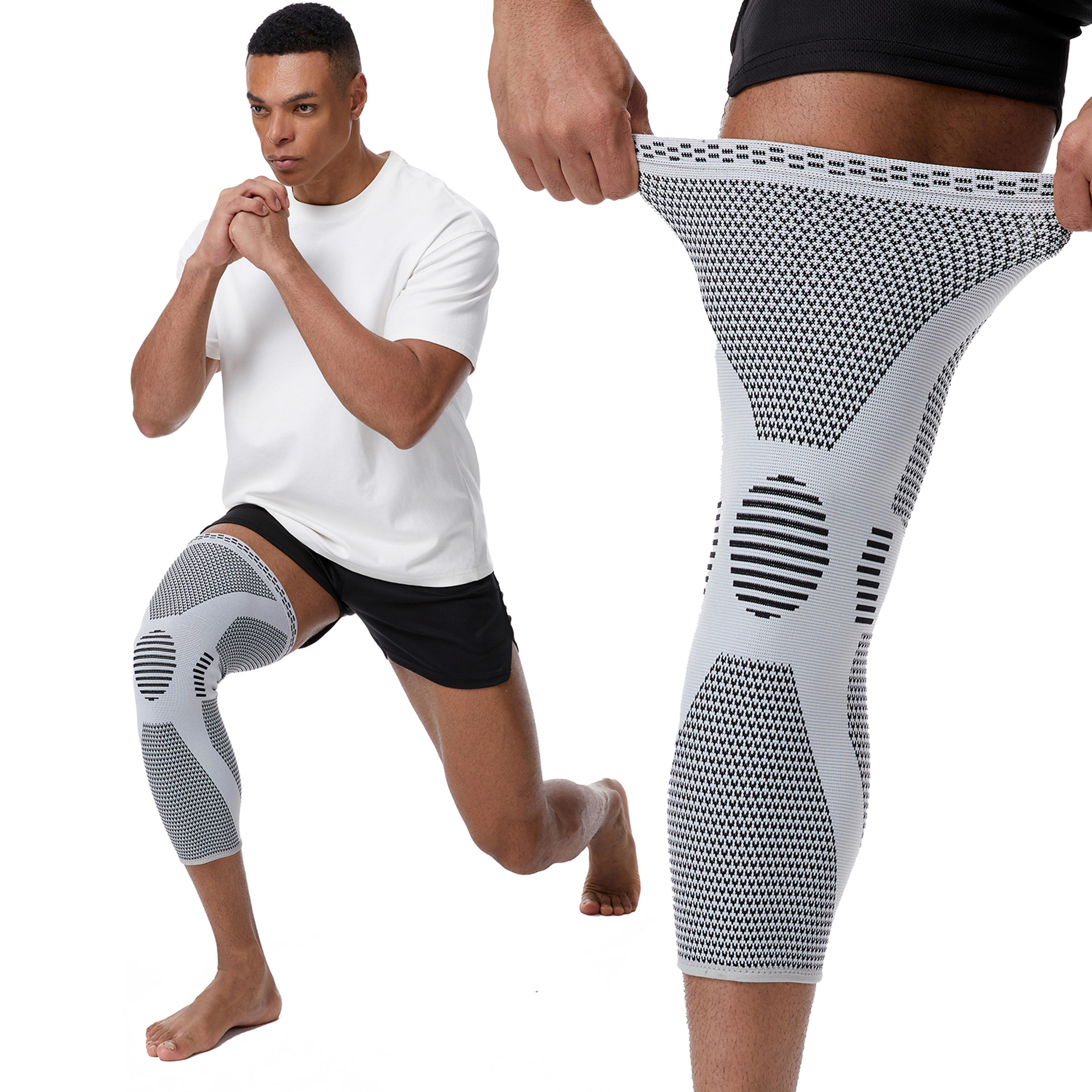 active compression knee support sleeve for sports gym running and basketball