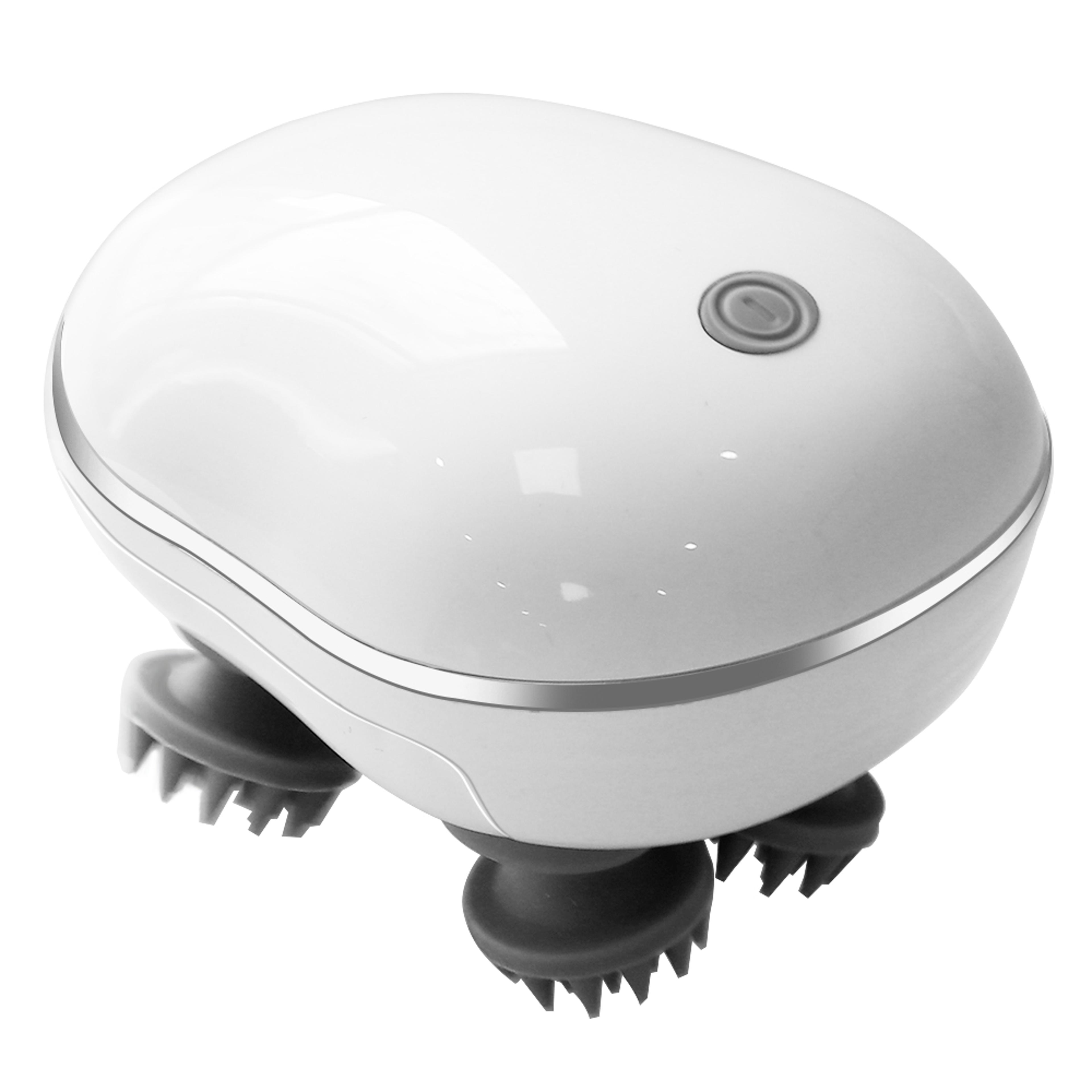 infrared wireless scalp massager with kneading heads for deep relaxation and scalp care