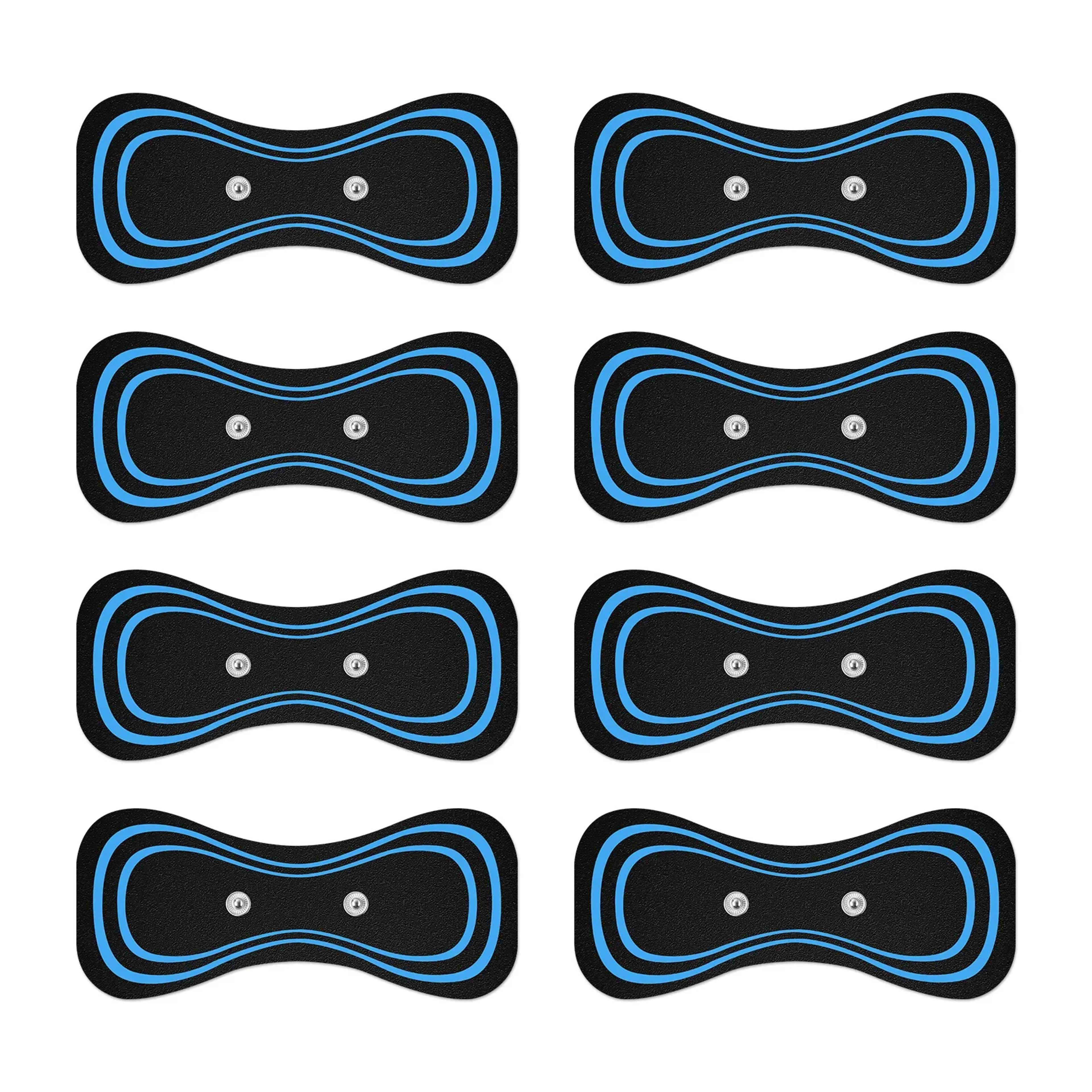 self adhesive cervical massage pads reusable neck massager replacement patches