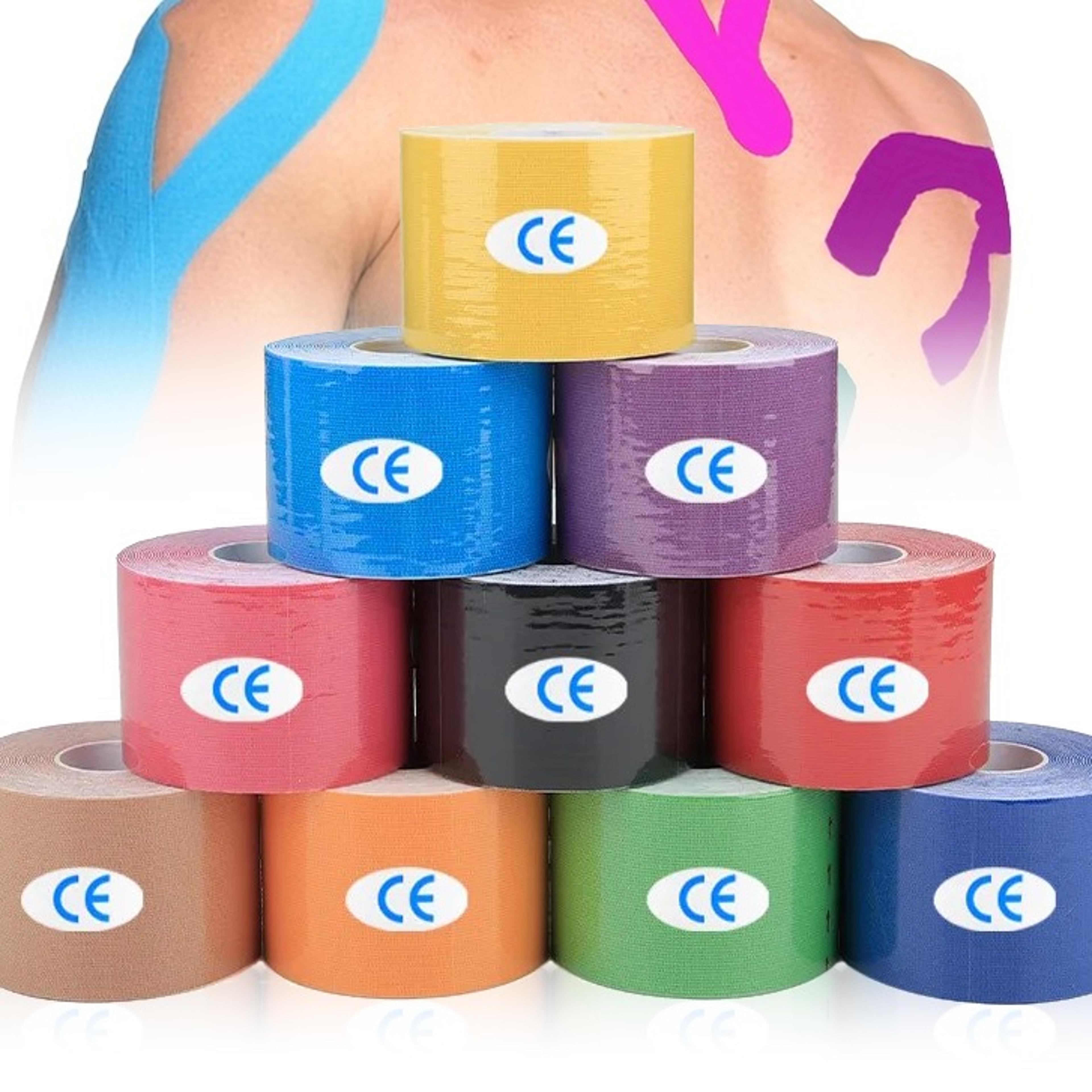 waterproof kinesiology tape for flexible muscle support sports recovery and joint protection