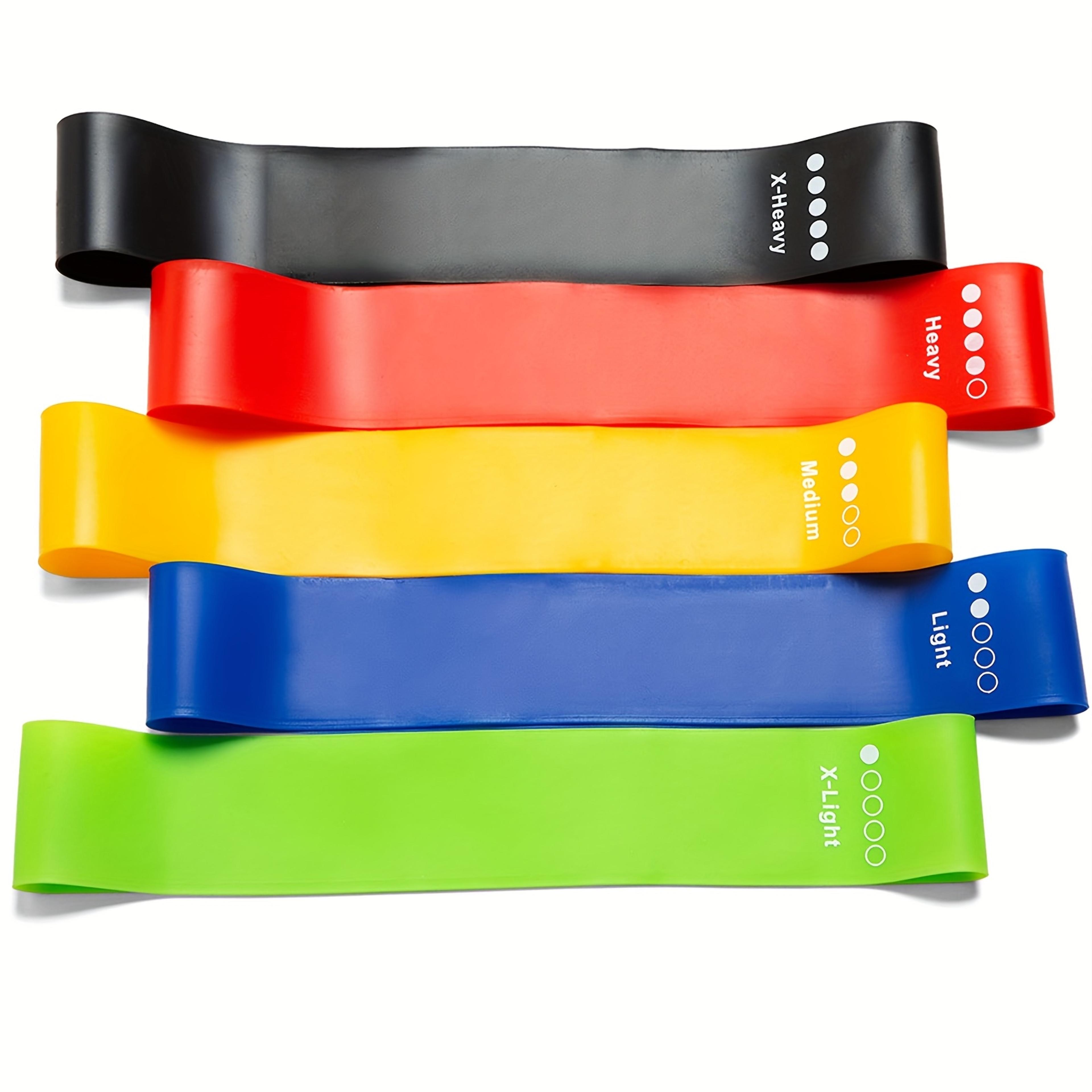 resistance bands set for full body workout strength training yoga pilates and stretching